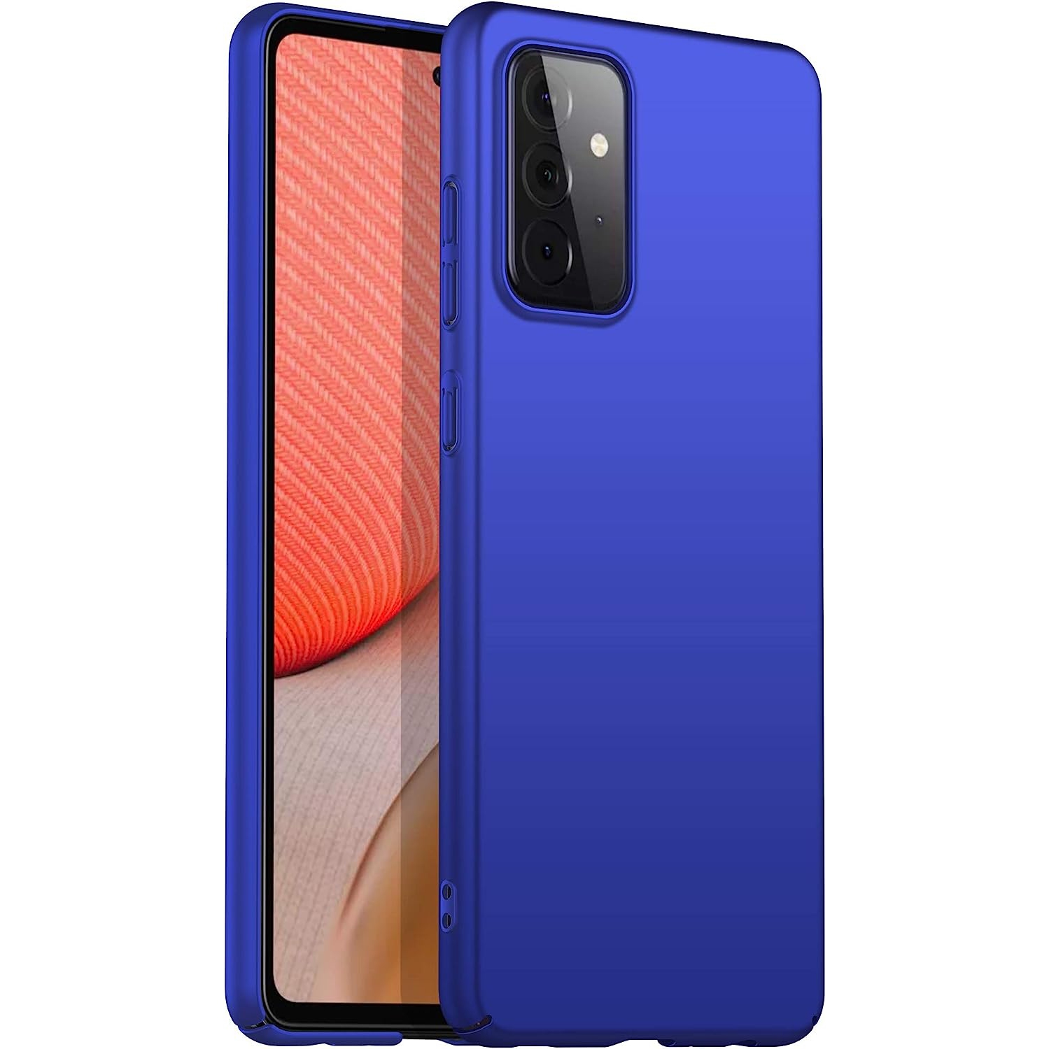Samsung Galaxy A52 5G Case, Anti-Slip, Drop-Resistant, Anti-Fingerprint, Shock-Proof, Friction-Resistant,Thin and Light, for Samsung Galaxy A52 5G (Blue)