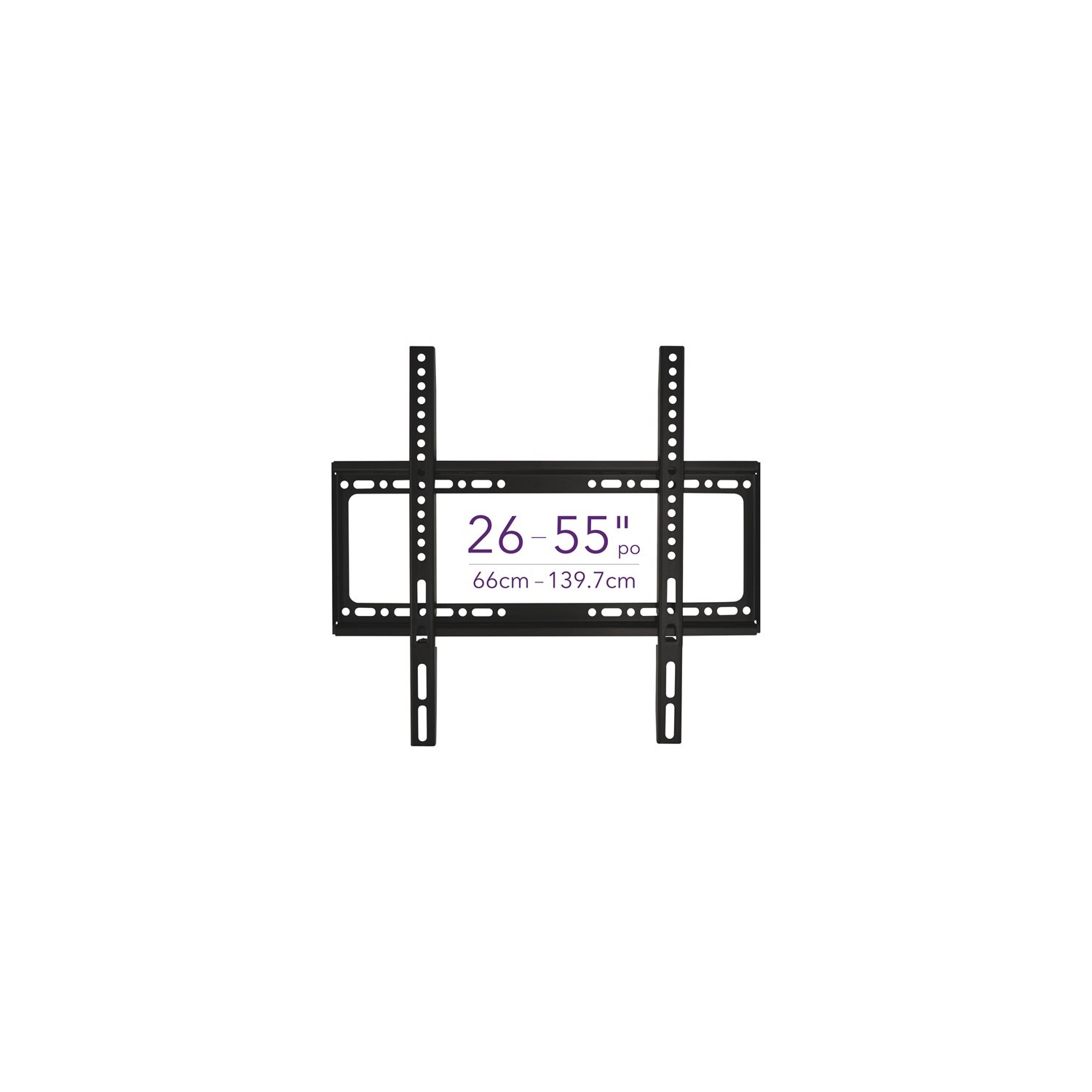 Elink CV964 - Fixed Wall Mount for 26 '' to 55 '' TVs, VESA Maximum 400 x 400, Black