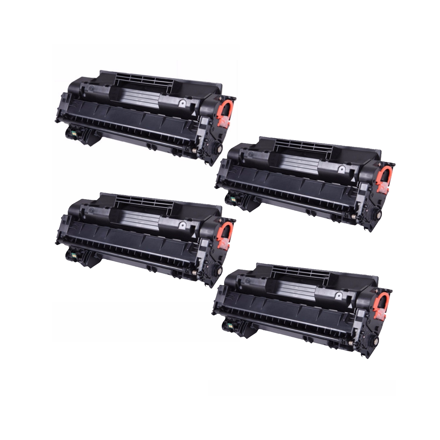 4 PK Compatible CF280X Toner Cartridge for HP CF280X, HP80X,Pro 400 M401dn,M401dw,M401n,M425dn
