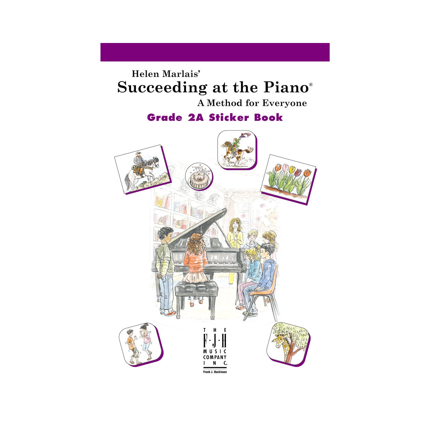 Succeeding at the Piano - Level 2A - Sticker Book