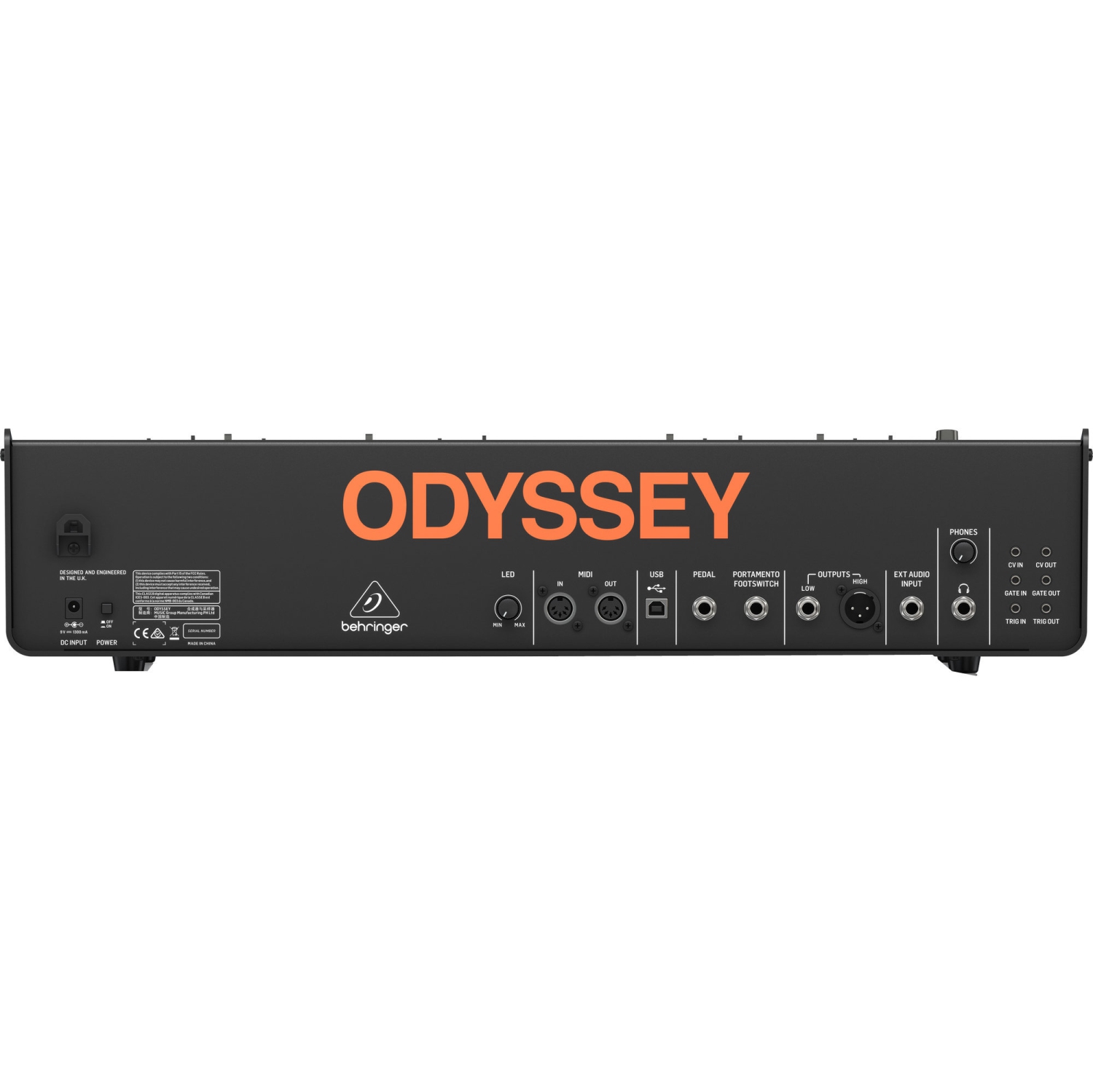 Synthétiseur analogique Duophonic à 37 touches Odyssey de Behringer