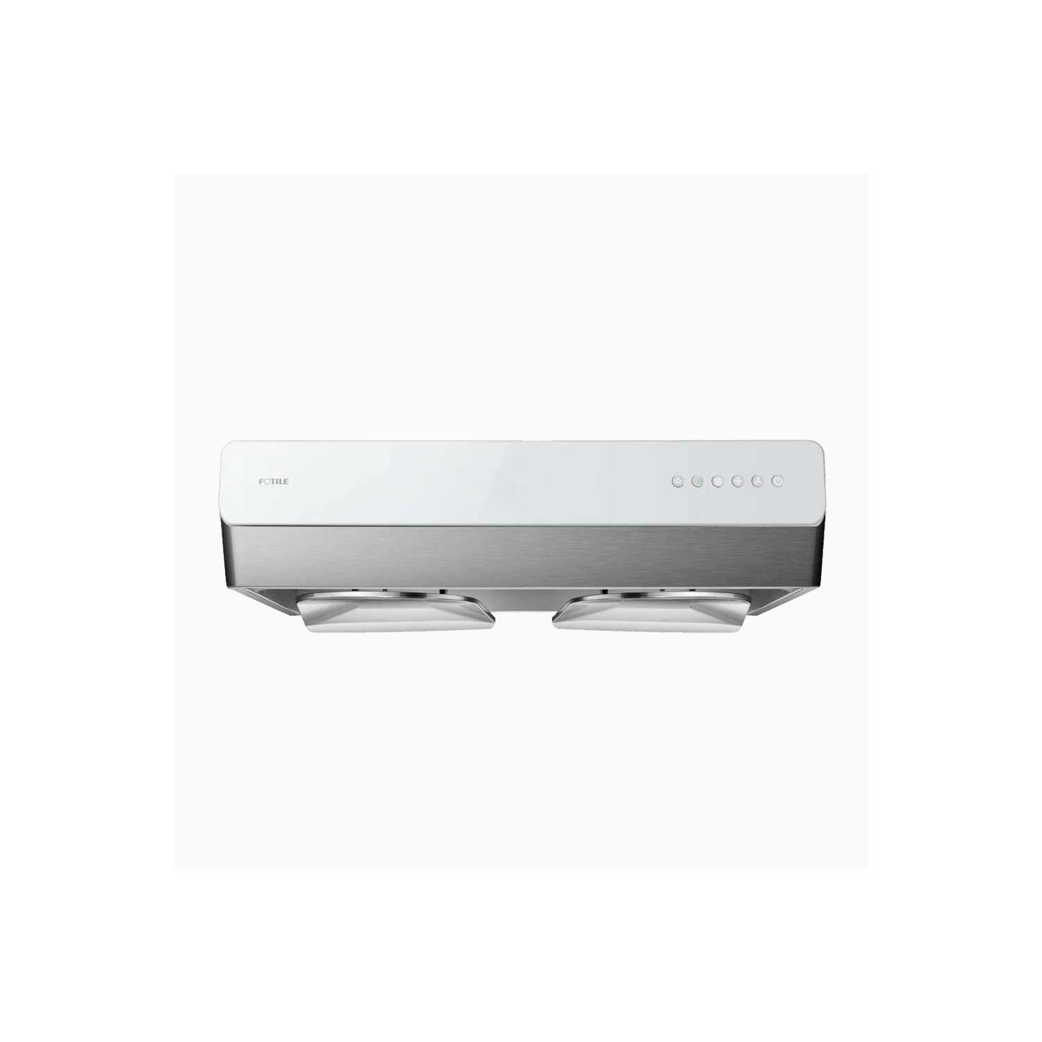 FOTILE Pixie Air UQS3001 30” Stainless Steel Under Cabinet Range Hood, 680 EQUIV. CFMs Kitchen Over Stove Exhaust Vent with LED Lights Dual AC Motors
