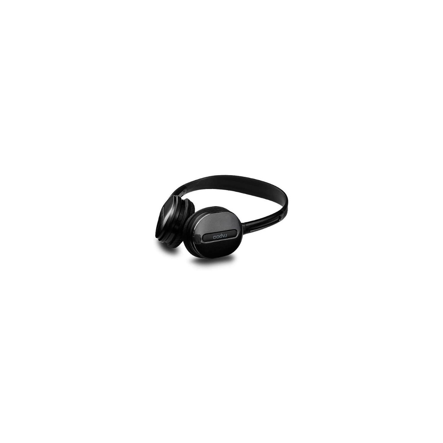 Auawak Rapoo H1030 2.4G Stereo Wireless Headset With Built-in Microphone for Laptops Desktops and PC - Black