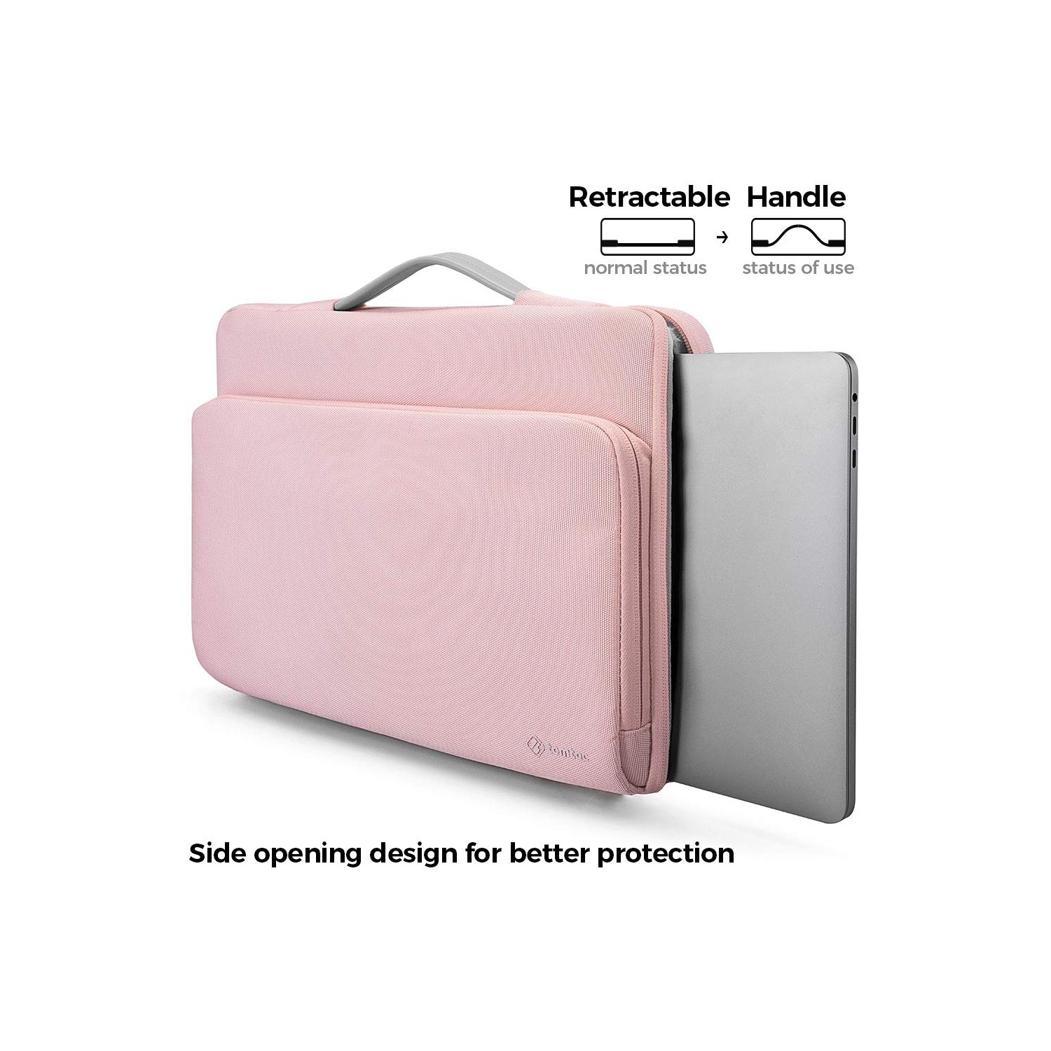 360 Protective Laptop Carrying Case for 12.3 Inch Surface Pro X/7/6/5/4, 13-inch New MacBook Air M1/A2337 A2179 A1932