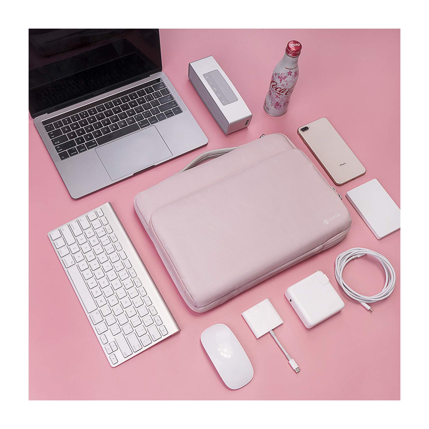 360 Protective Laptop Carrying Case for 12.3 Inch Surface Pro X/7/6/5/4, 13-inch New MacBook Air M1/A2337 A2179 A1932