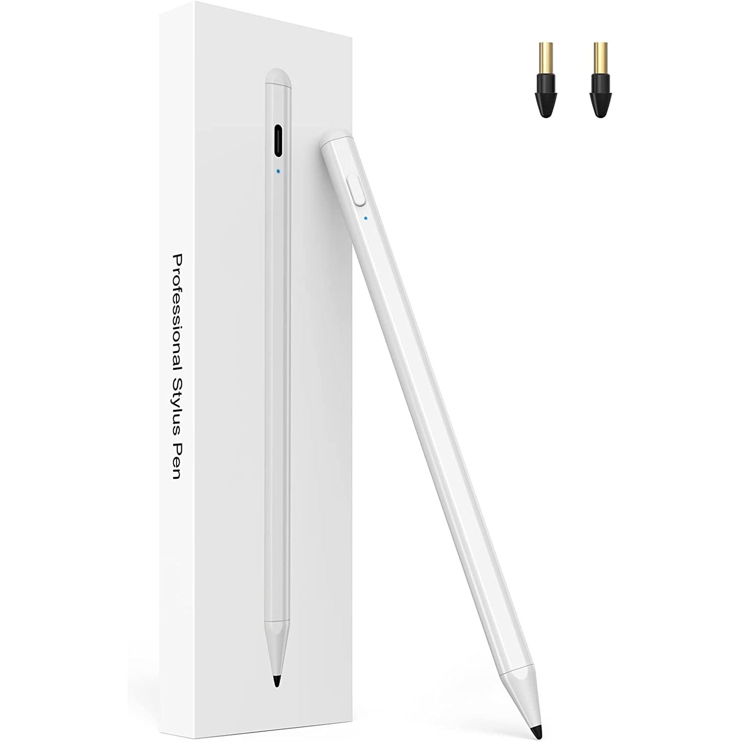 Stylus Pen for iPad with Palm Rejection, 2nd Gen iPad Pencil for 