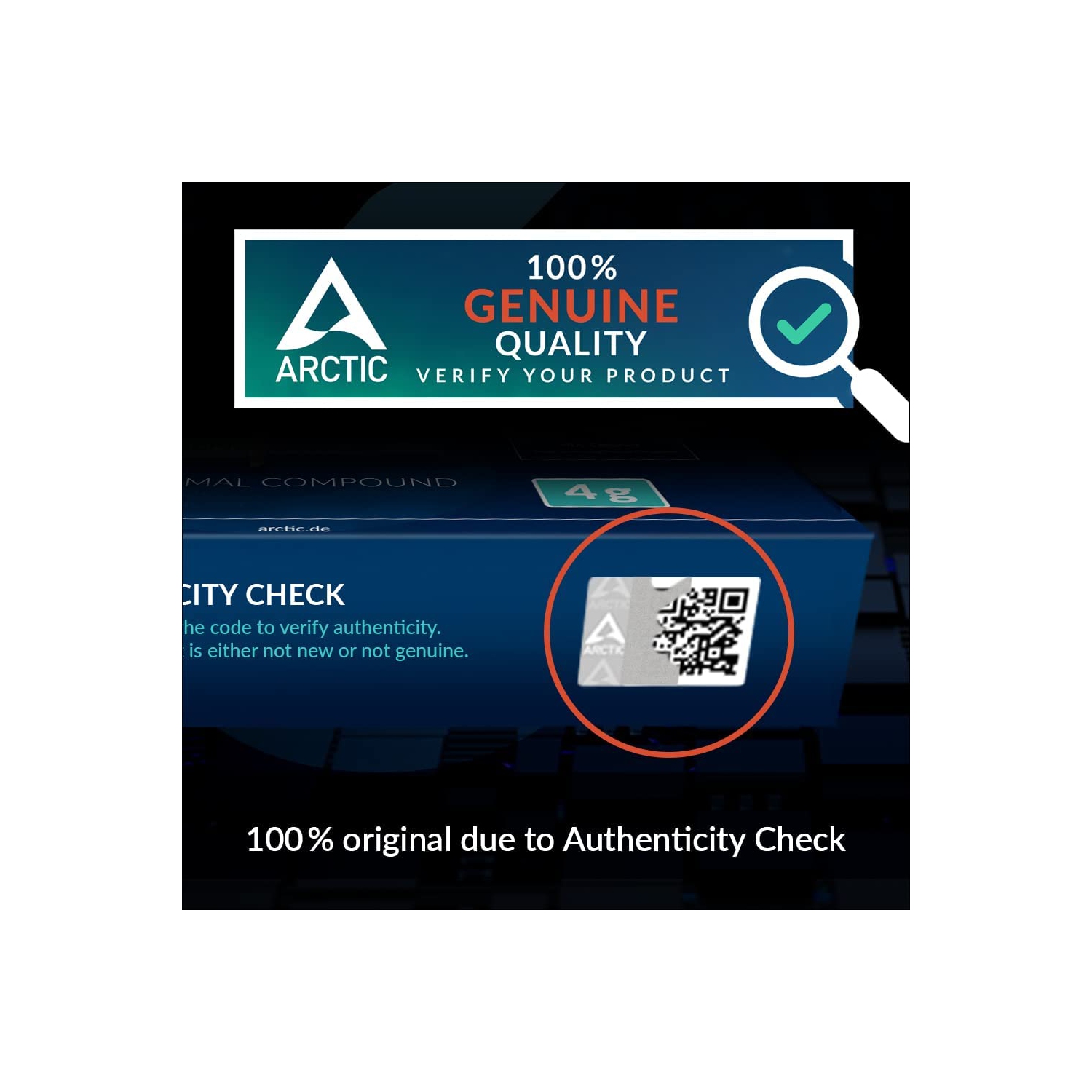 ARCTIC MX-4 - Premium Performance Thermal Paste for All Processors (CPU, GPU - PC, PS4, Xbox), Very high Thermal Conductivity, Long Durability