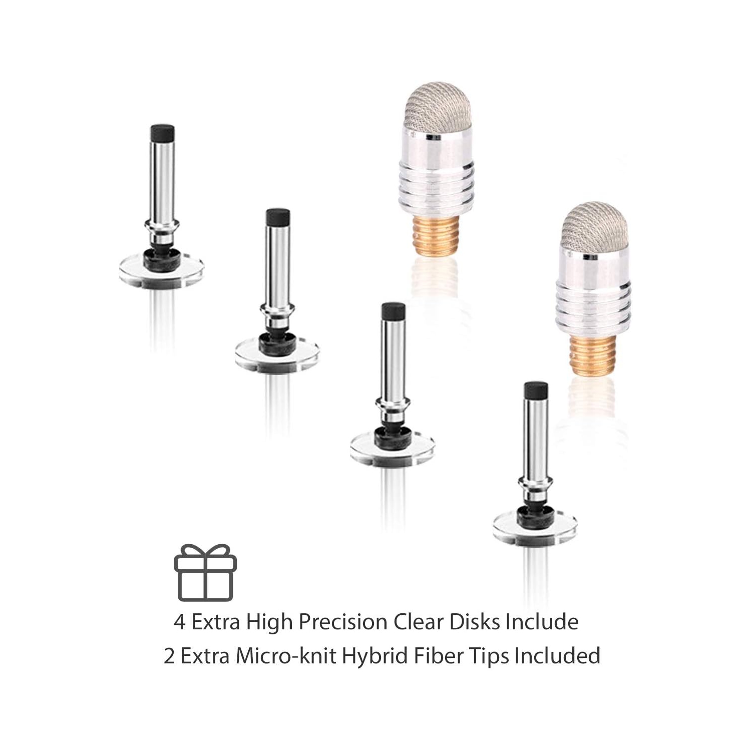 Stylet pour iPad, stylet pour écrans tactiles, stylet capacitif à haute sensibilité et pointe fine, universel pour Apple/IPH