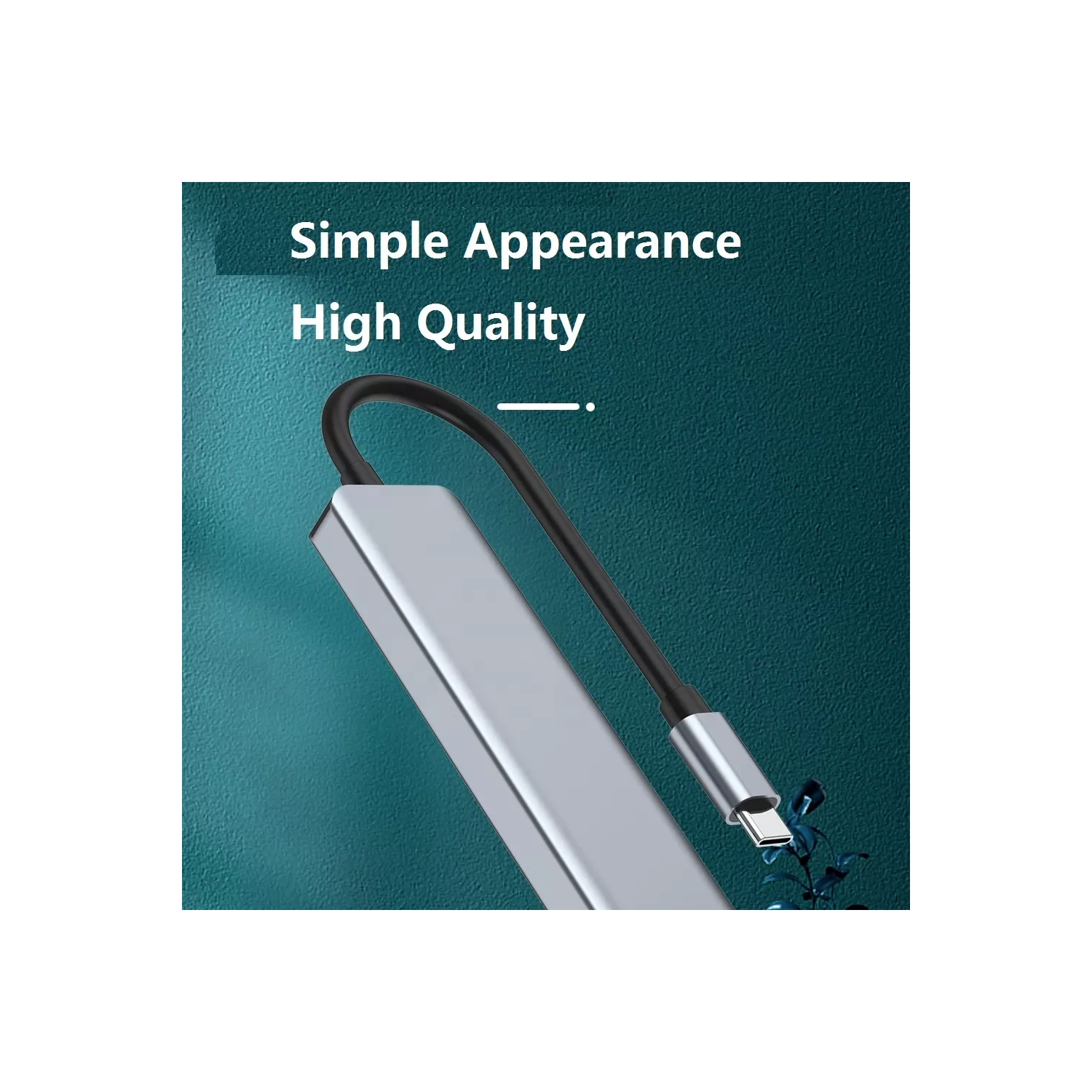 Adaptateur de concentrateur USB-C pour MacBook Pro 2020/2019/2018/2017, MacBook Air 2018-2020 et plus encore avec 4K ports HDMI, 3 ports USB 3,0,