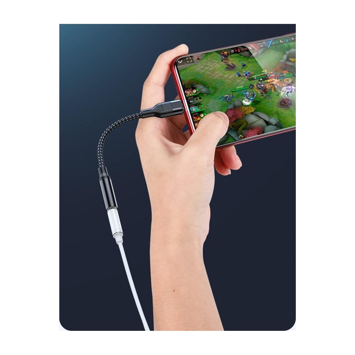 Câble adaptateur USB C à 3,5&nbsp;mm prise pour écouteurs de Navor, adaptateur convertisseur audio-C vers auxiliaire compatible avec le Galaxy S22