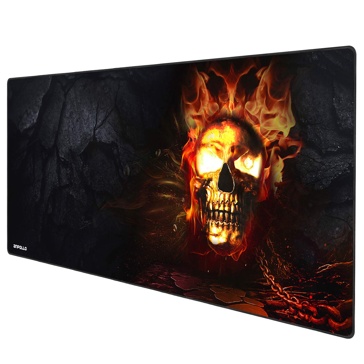 Gaming and Office Mouse Pad, Extended Large Size 900x400mm Mousepad with Durable Stitched Edges