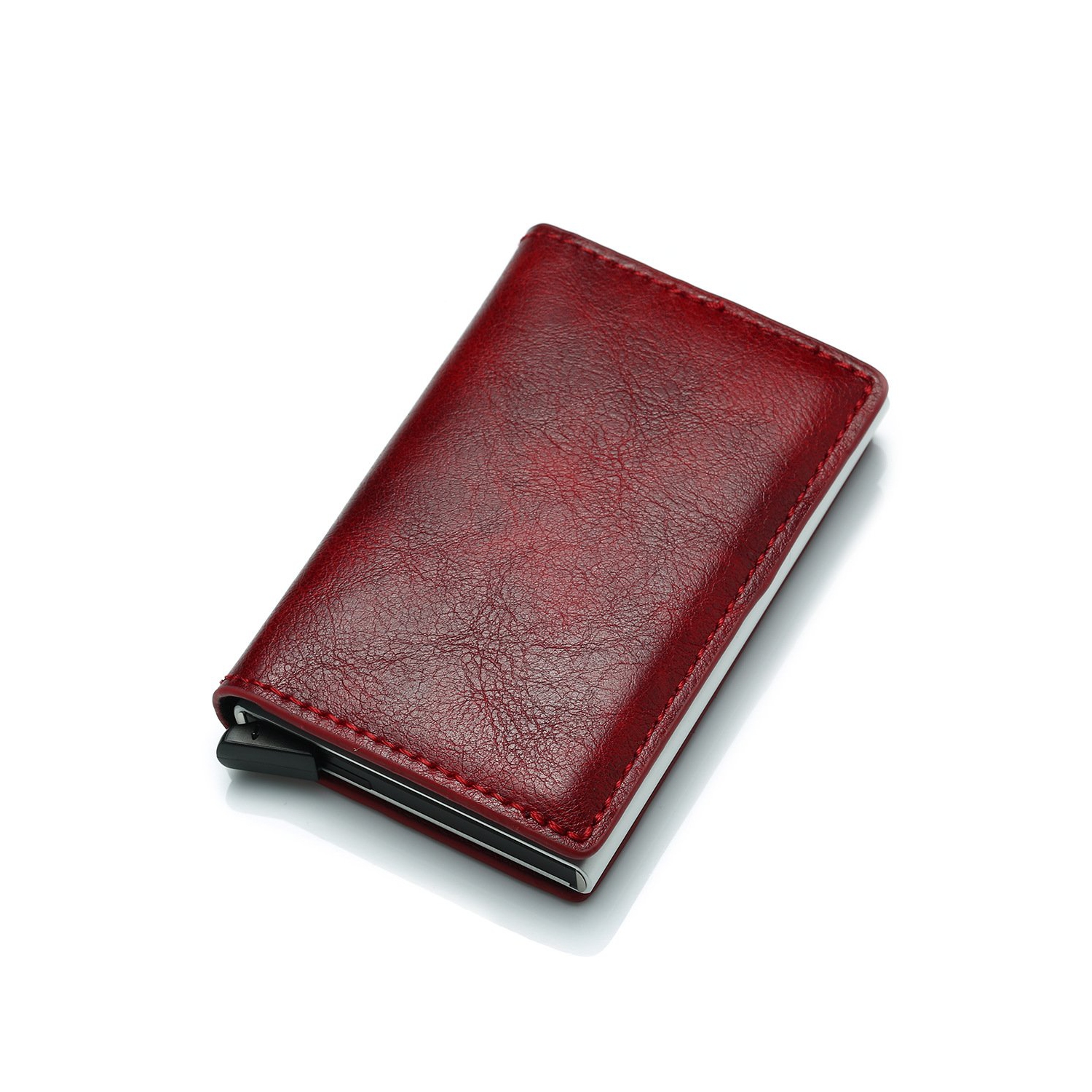 Porte-cartes RFID porte-cartes professionnelles mince/porte-cartes professionnelles/cartes de crédit minimaliste/étui/cuir polyuréthane dans une