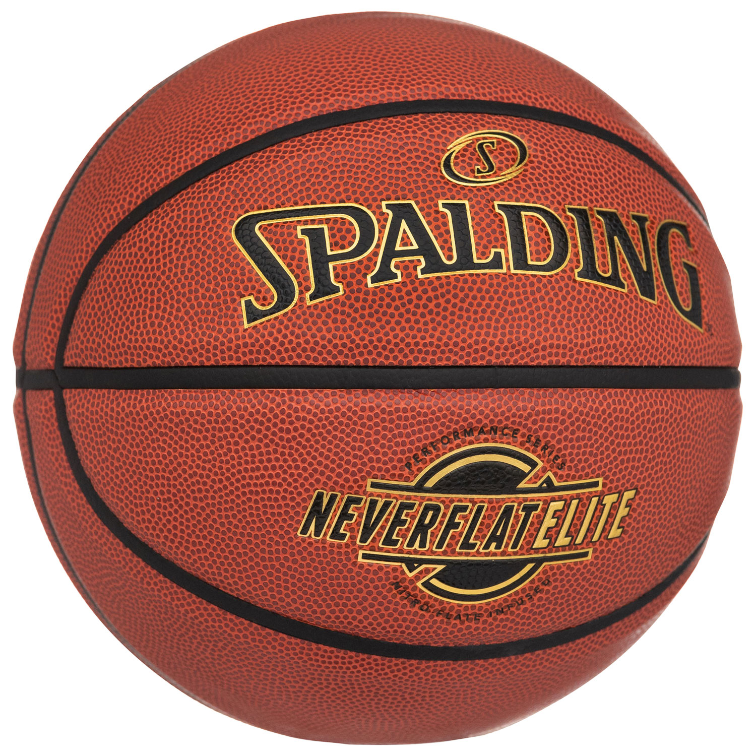 Ballon de basketball Neverflat Elite de Spalding