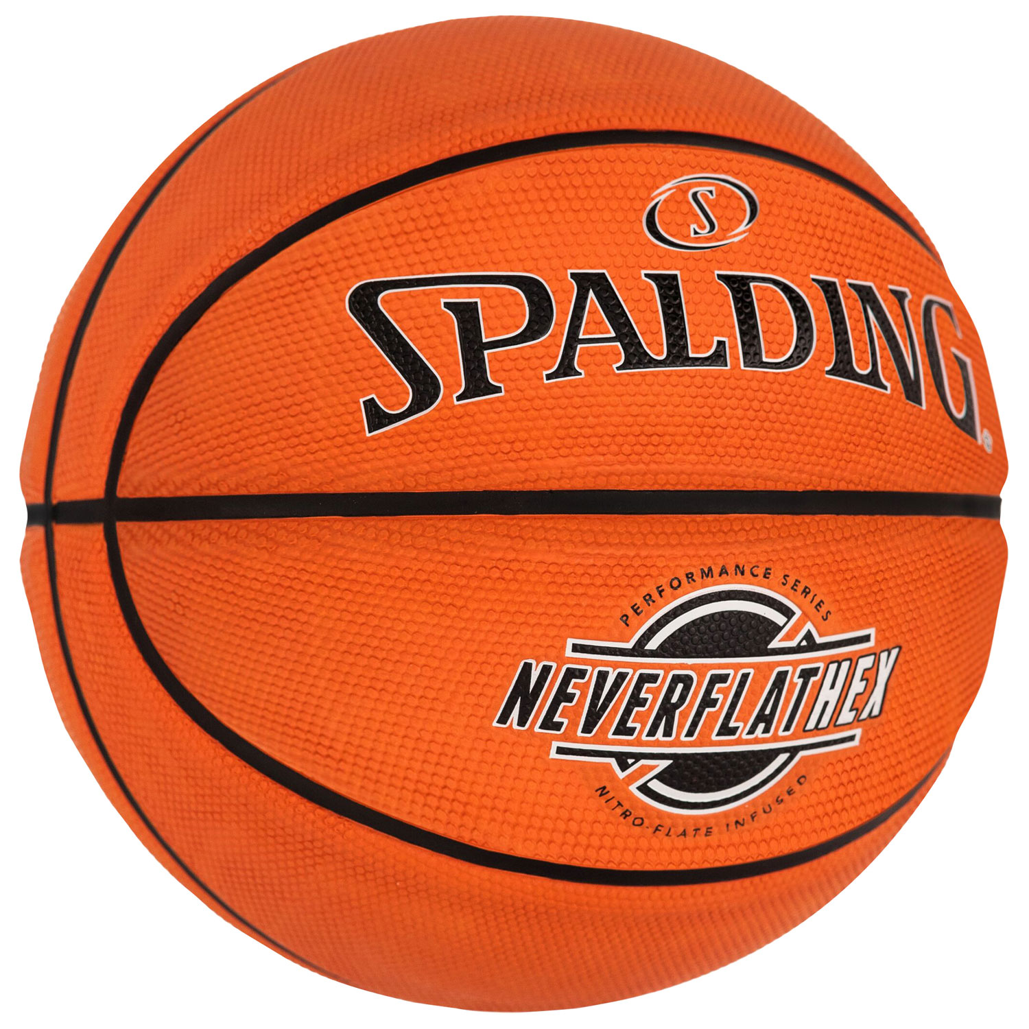 Ballon de basketball Neverflat de Spalding