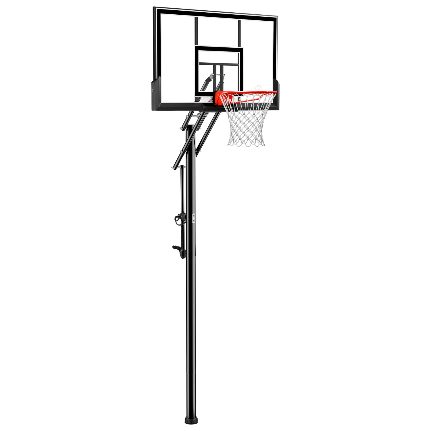 Spalding Ratchet 50" In-Ground Basketball Hoop