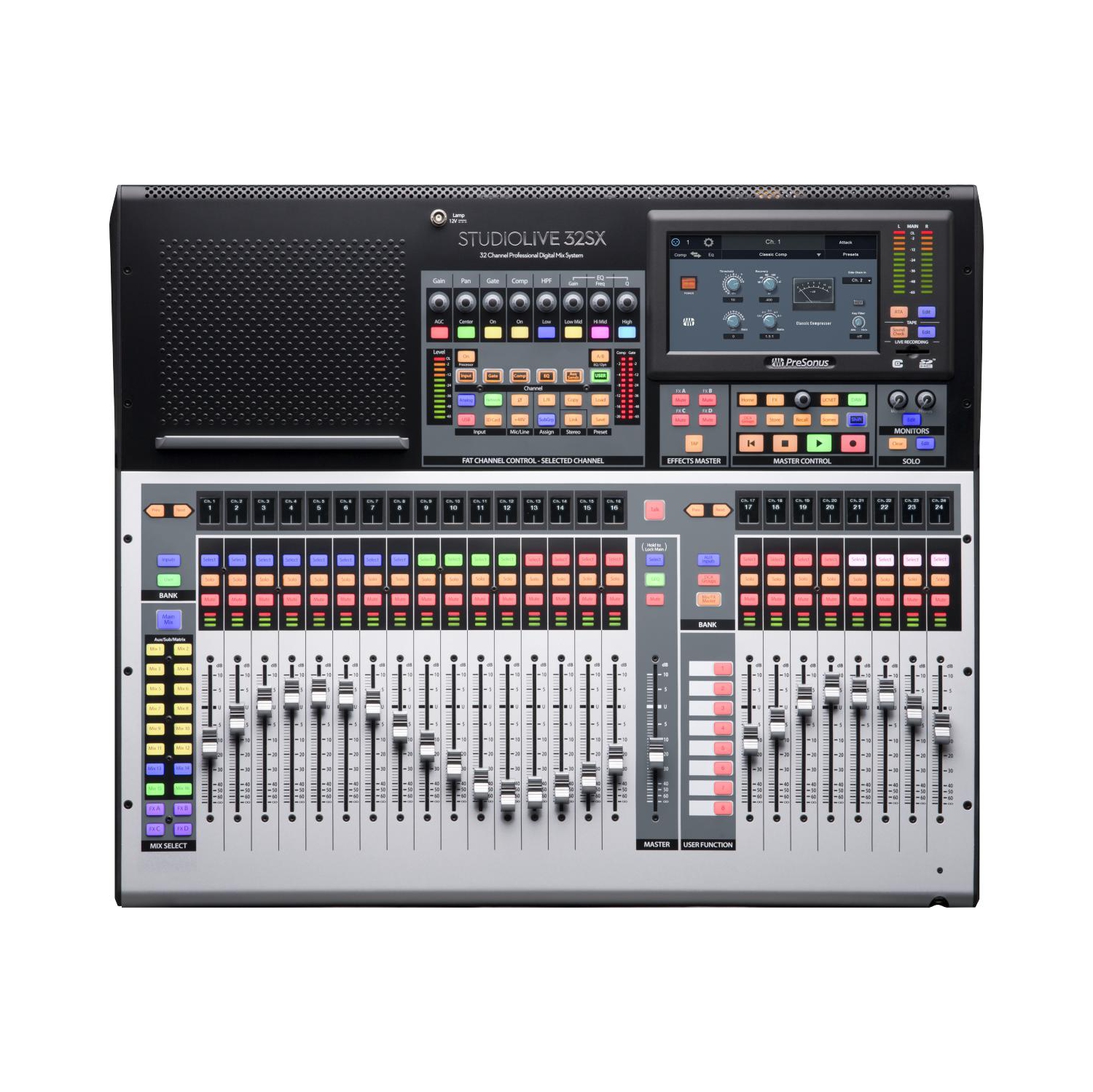 PreSonus STUDIOLIVE-32SX Series 3 S 32-Channel Compact Digital Mixer / Recorder / Interface