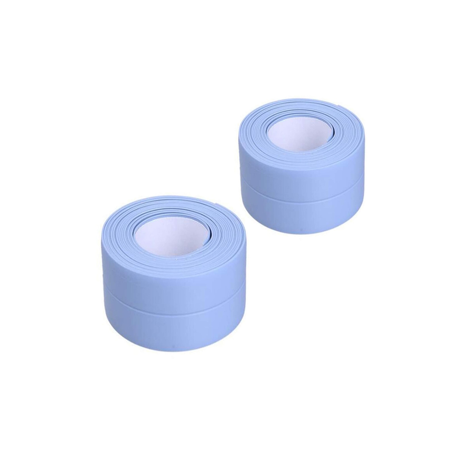 Caulk Strip Sealant Tape Blue Self Adhesive Sealing Tape, Waterproof Mold Proof Shower Room Sealant Tape Floor Wall Corner Sealing Tape (38mmx3.2M)