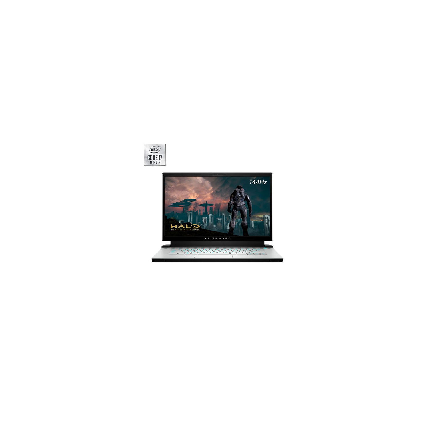 Refurbished (Good) - Alienware m15 15.6" 144Hz Gaming Laptop - Intel Core i7-10750H - 16GB DDR4 - 512GB SSD - RTX 2060 - Windows 10 Home - White