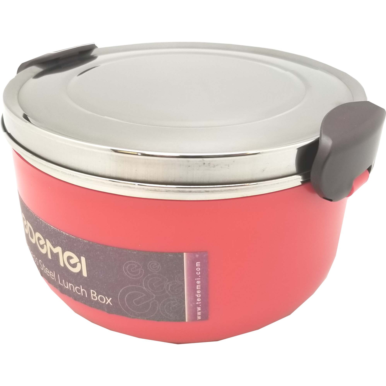 Sunwealth Thermal 2 Layers Stainless Steel Lunch Box - 1000ml - PINK