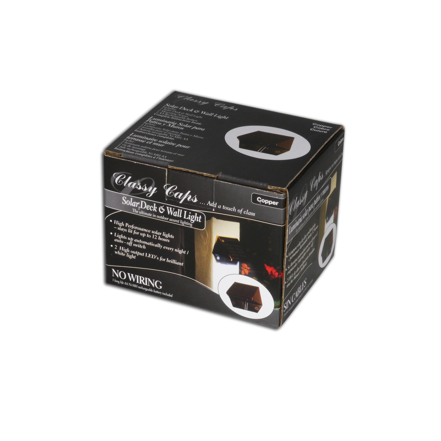 Classy Caps Copper Plated Deck & Wall Light SL177