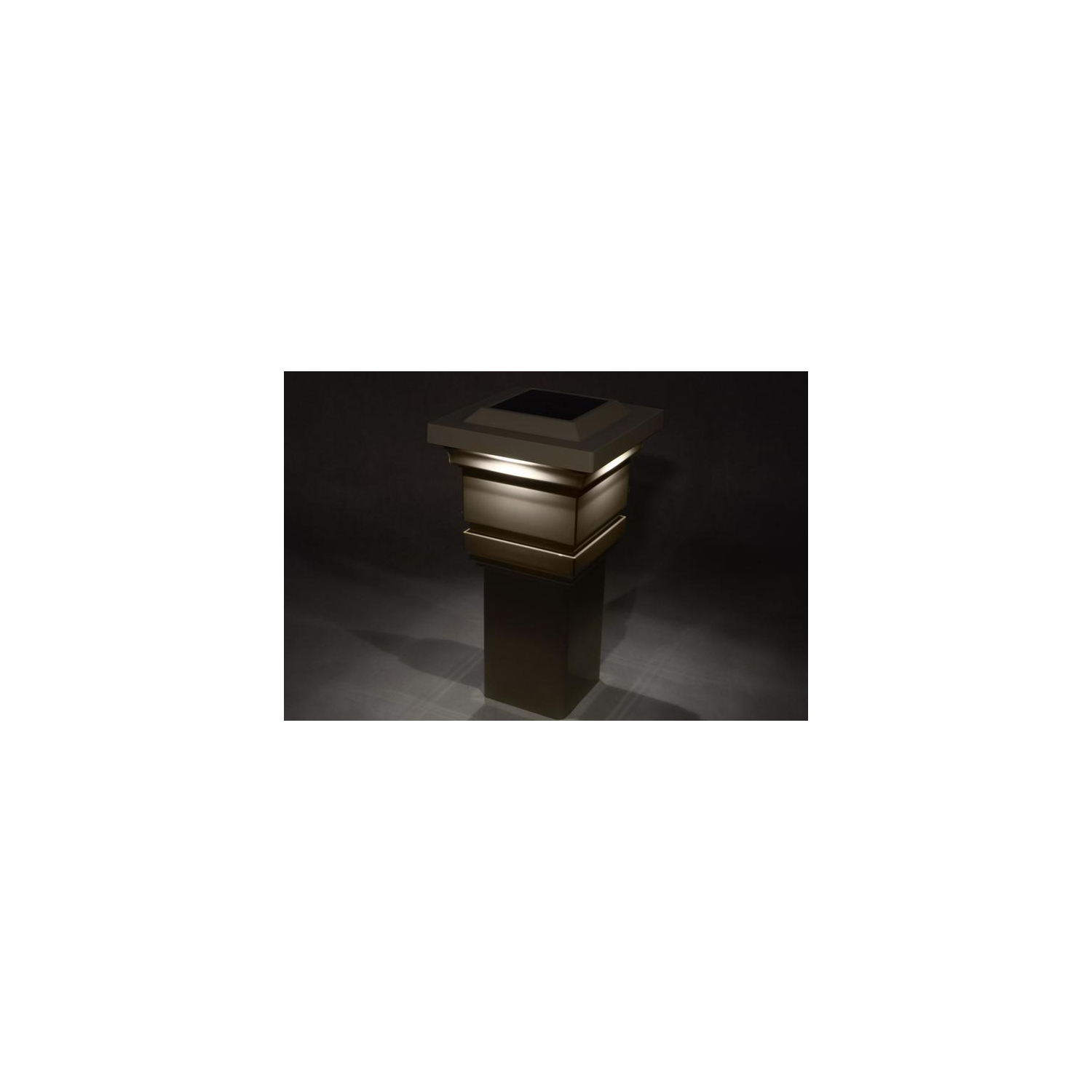 Classy Caps 4x4 Tan PVC Classy Solar Post Cap SLO74T