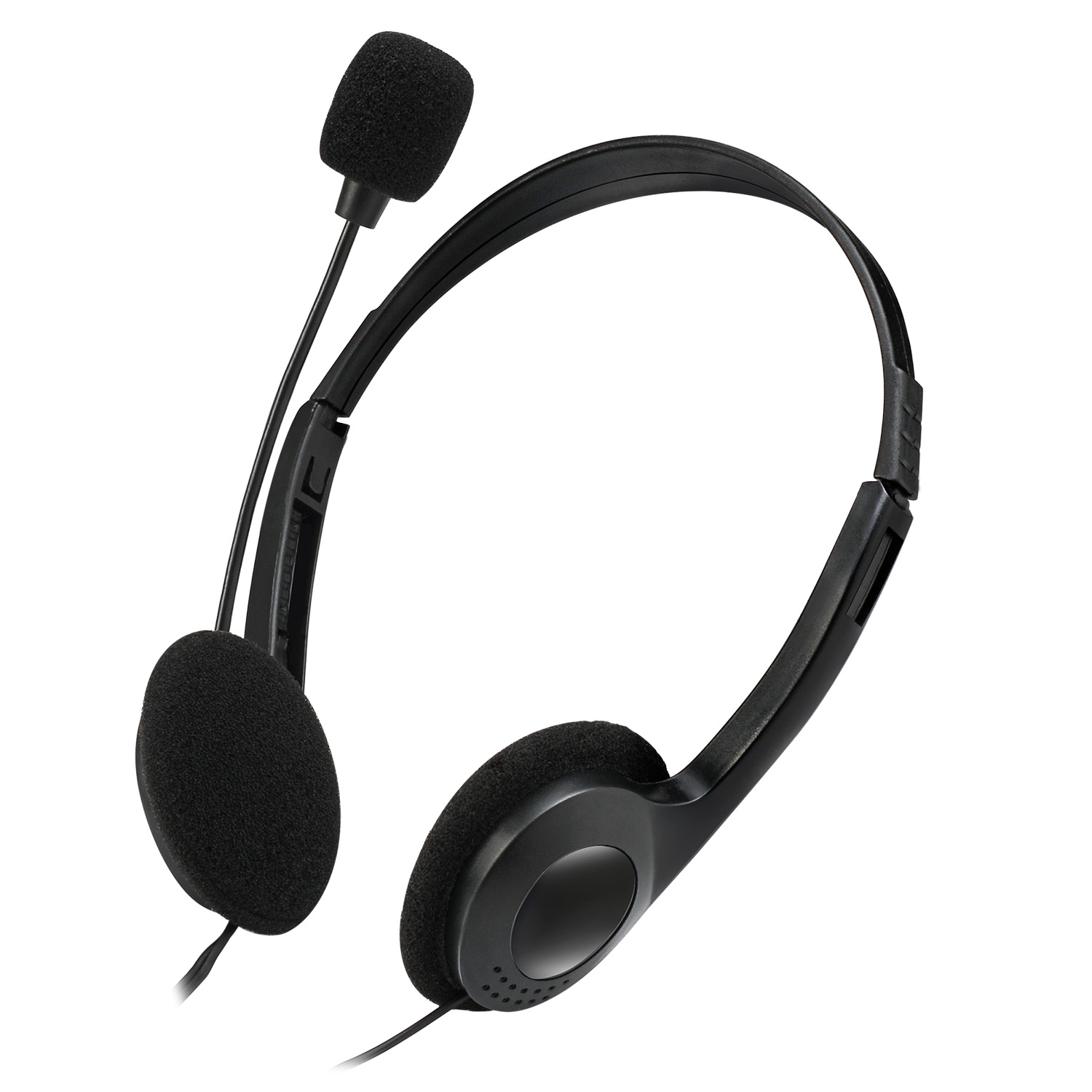 Adesso Xtream H4 Stereo Headset with Mic - Black -
