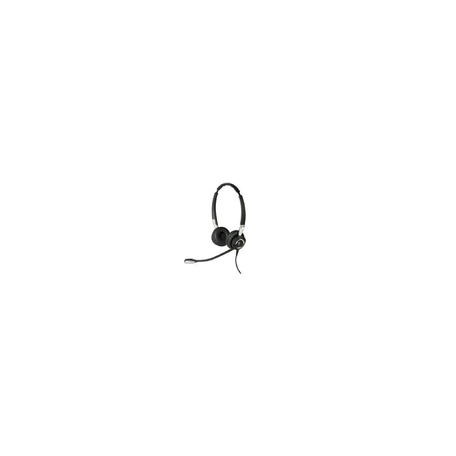 Jabra Biz 2400 II QD Duo NC Headset with Mic - Black - (2489-825-209)