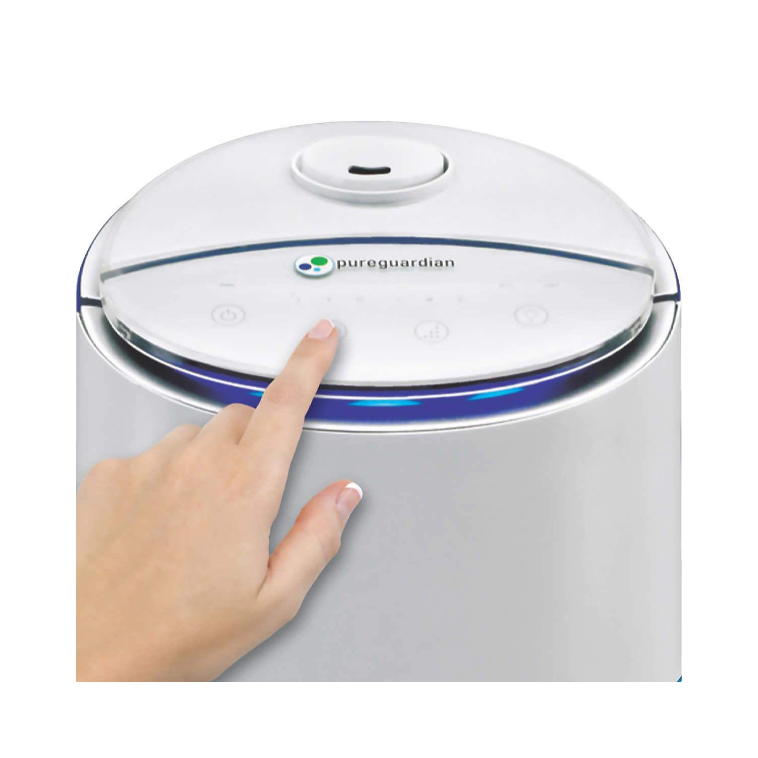 PureGuardian Ultrasonic Humidifier Tower with Aromatherapy tray