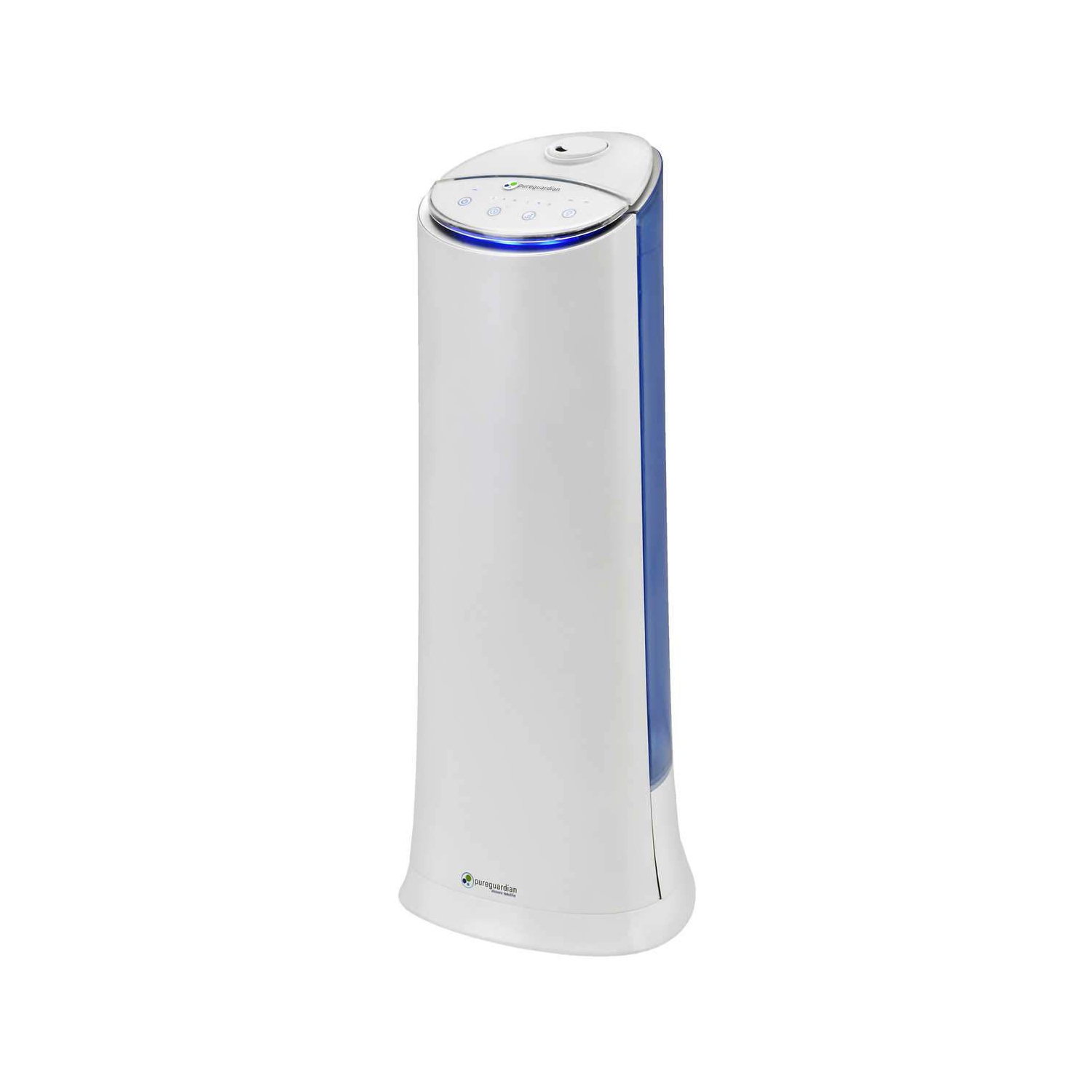 PureGuardian Ultrasonic Humidifier Tower with Aromatherapy tray