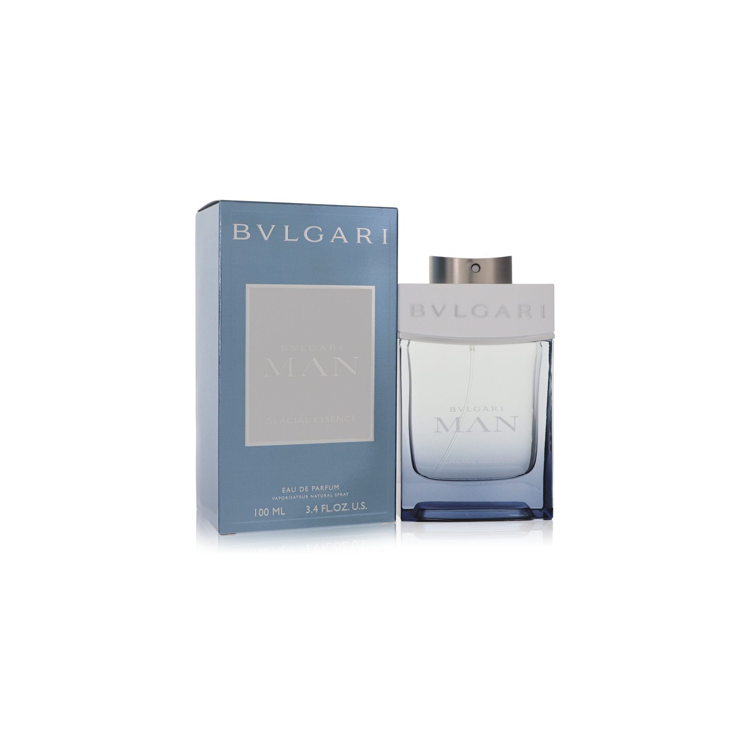 Bvlgari Man Glacial Essence par Bvlgari Eau De Parfum Vaporisateur 3.4 oz
