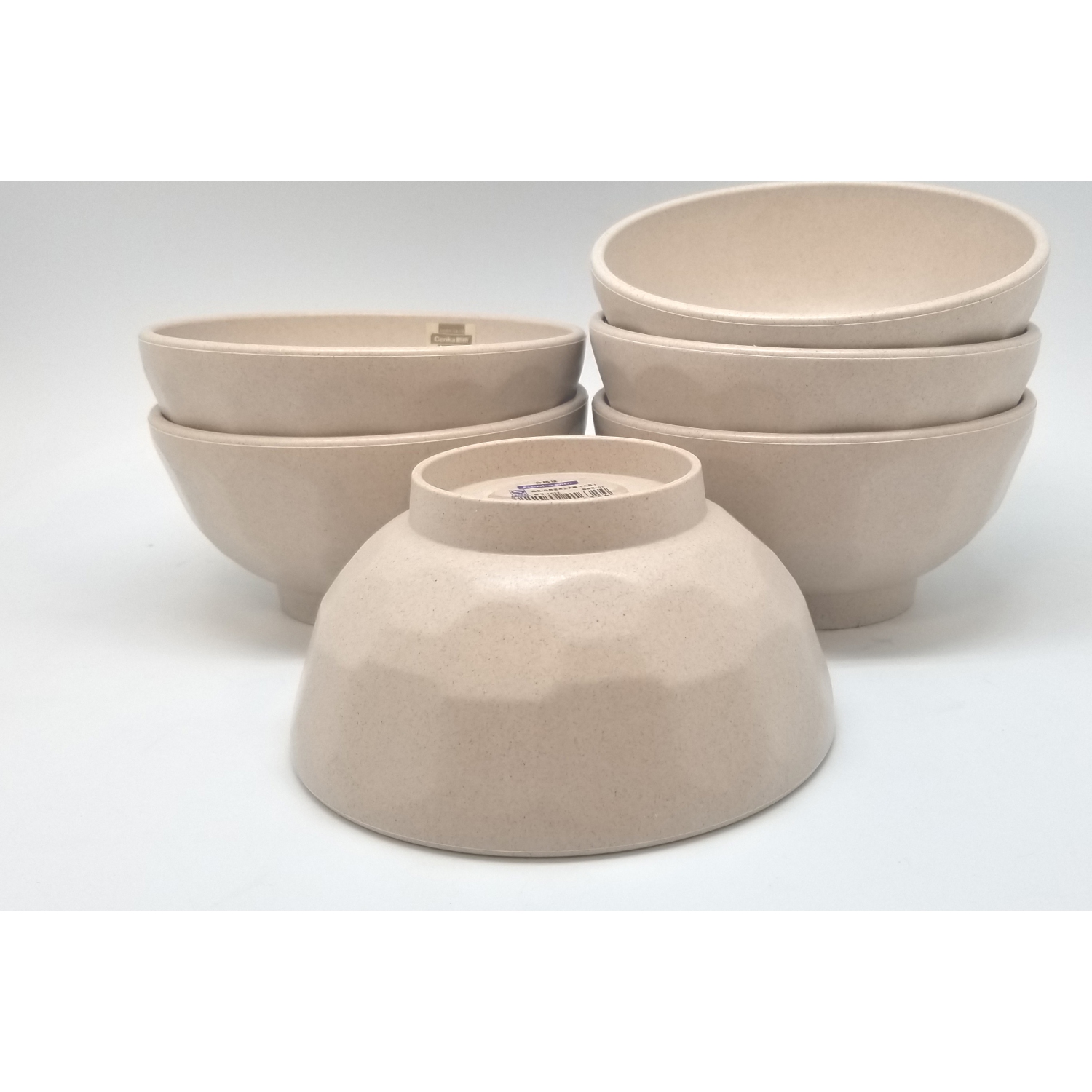 6 PIECES 24oz Light Weight Camping bowls - 193g Each