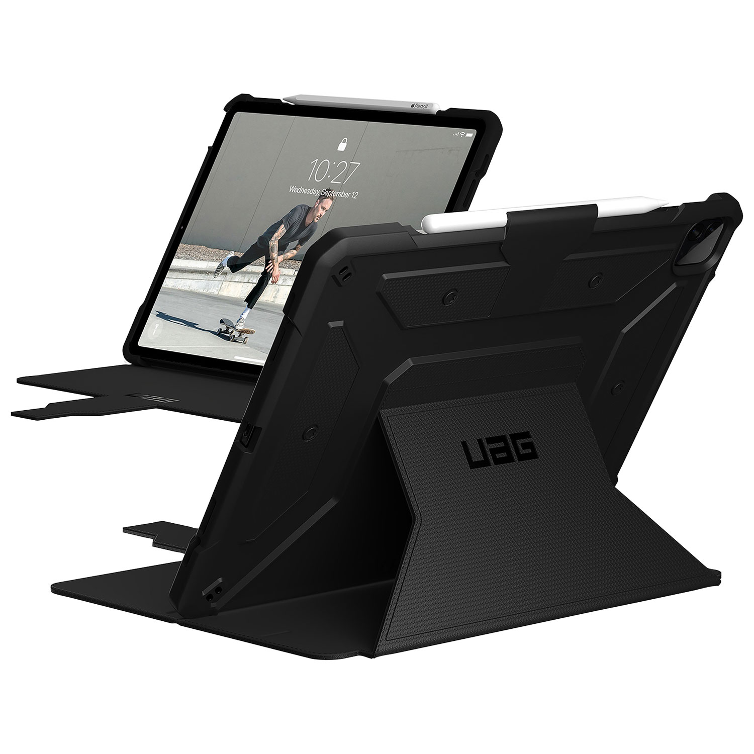 UAG Metropolis Folio Case for iPad Pro 12.9" - Black