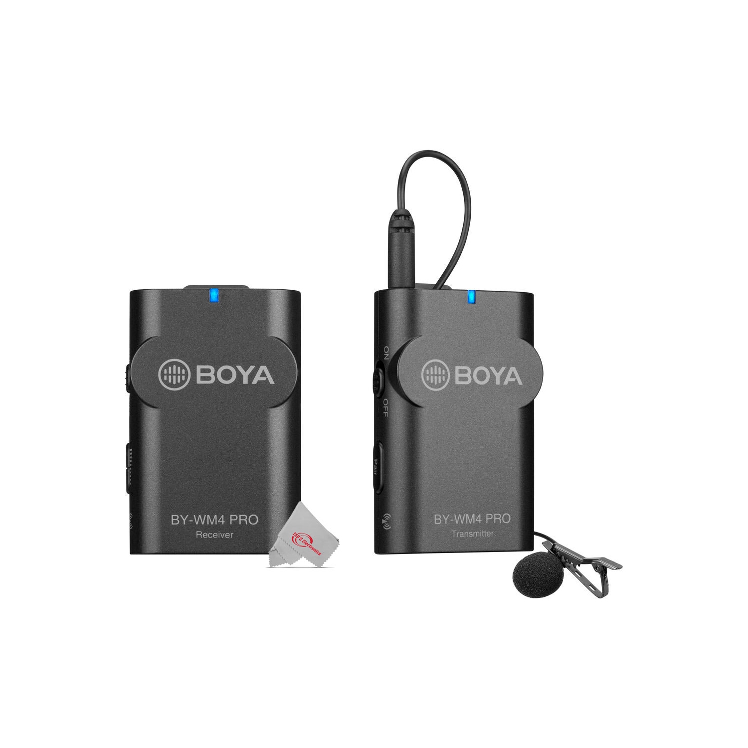 Système de micro-cravate sans fil Omni DE Boya BY-WM4 PRO pour appareil photo numérique