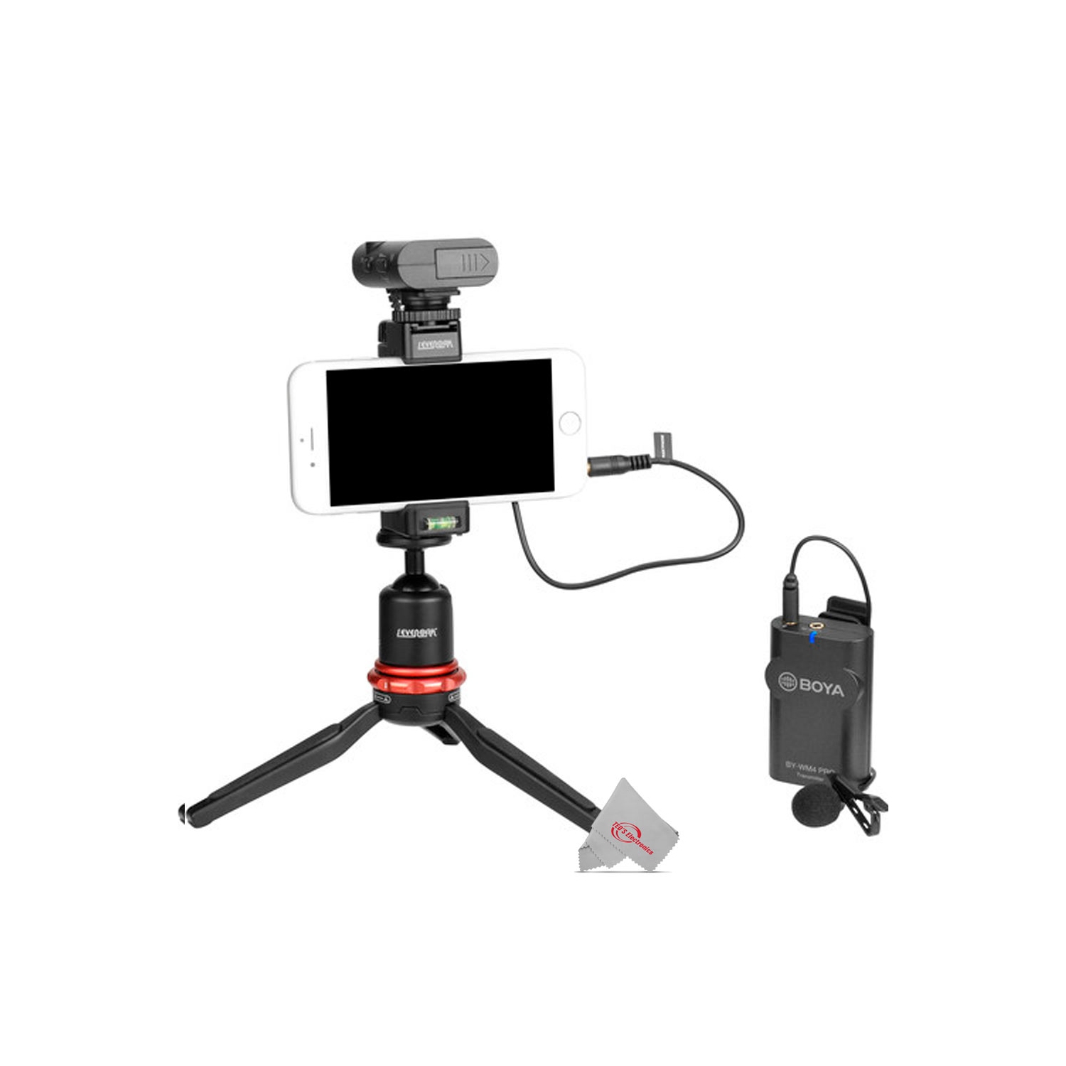Système de micro-cravate sans fil Omni DE Boya BY-WM4 PRO pour appareil photo numérique
