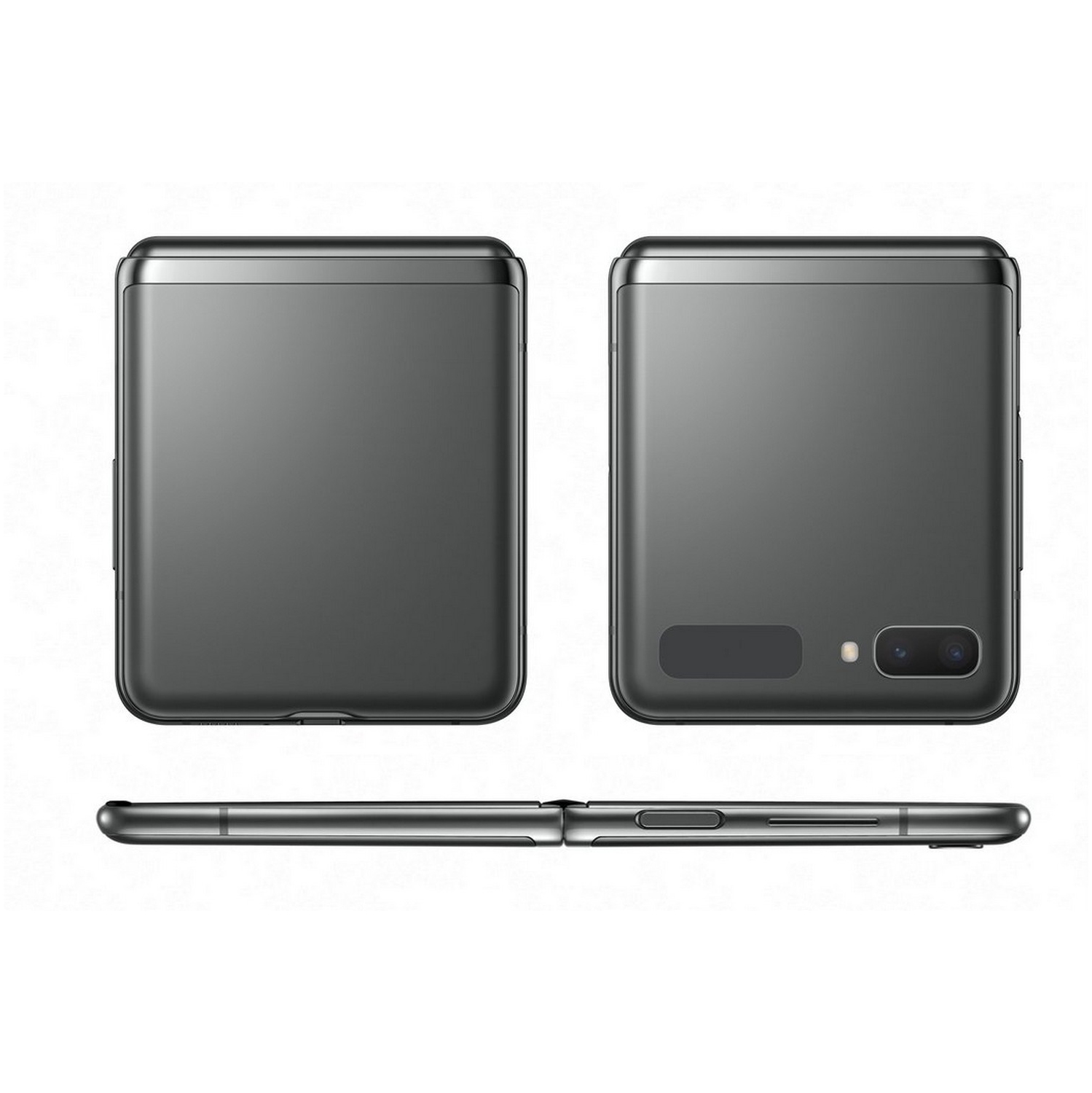 Refurbished - Samsung Galaxy Z Flip 5G Mystic Grey 256 GB