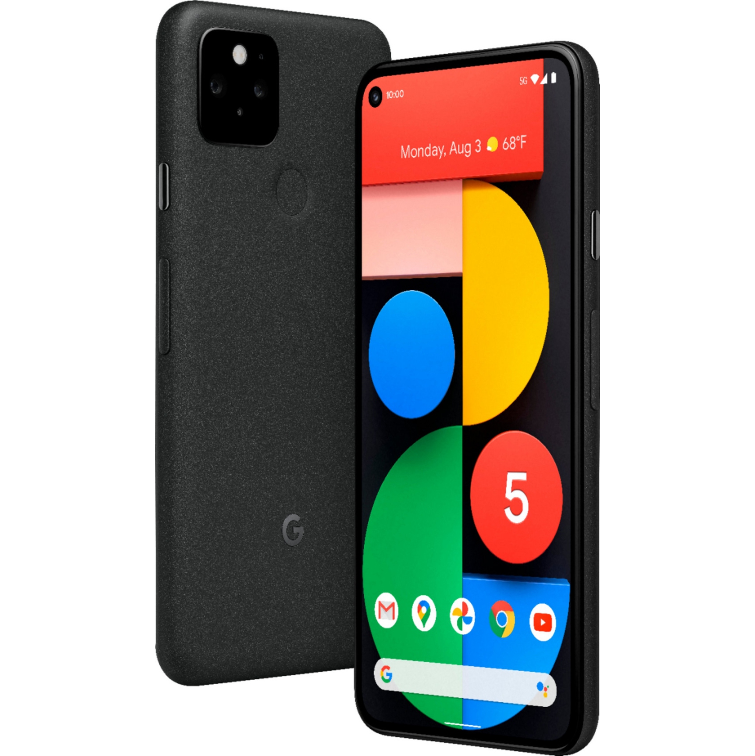 Refurbished - Google Pixel 5 | Just Black | 128 GB |