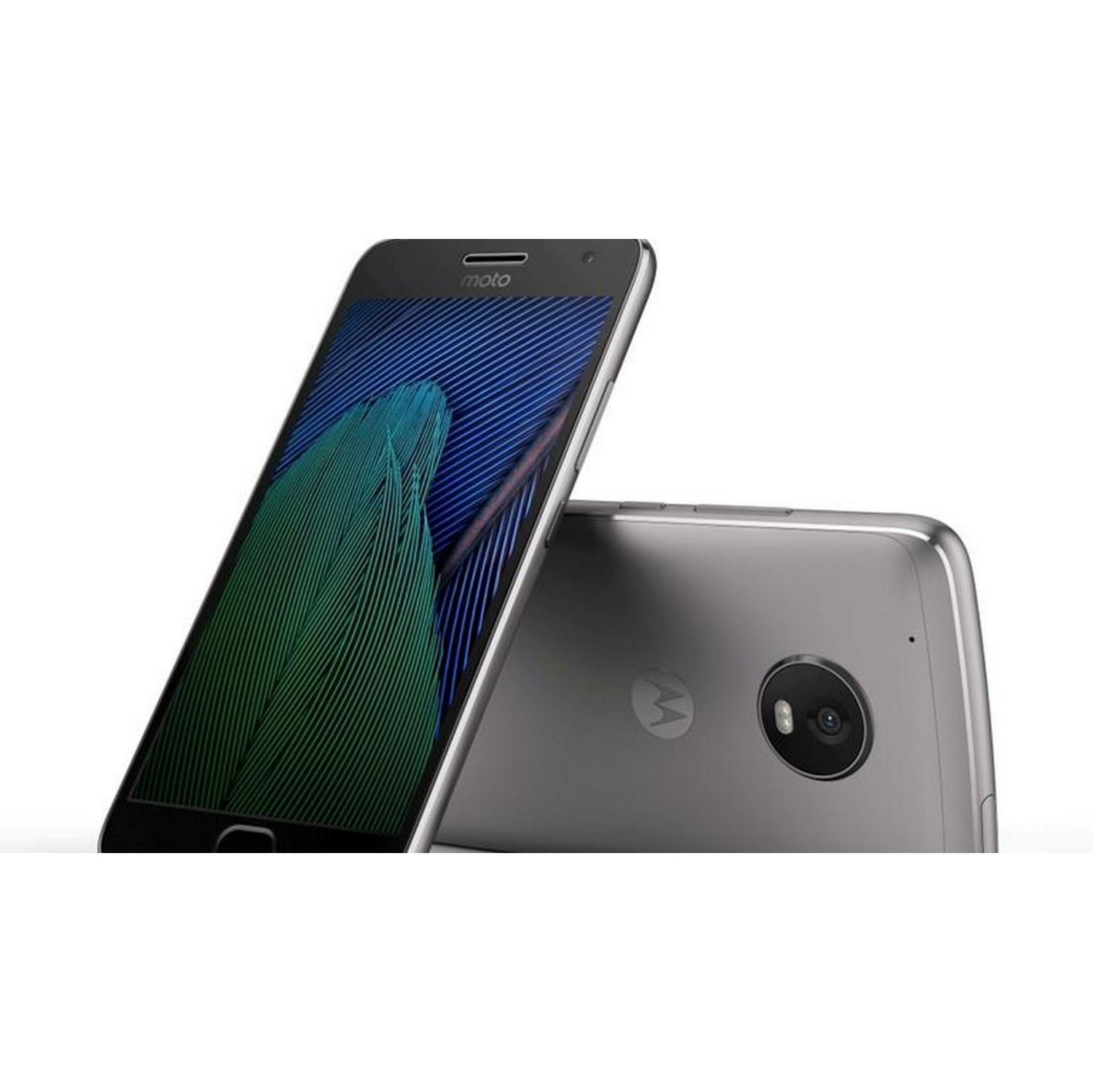 Refurbished (Good) - Motorola MOTO G5 Plus | Lunar Gray | 64 GB |