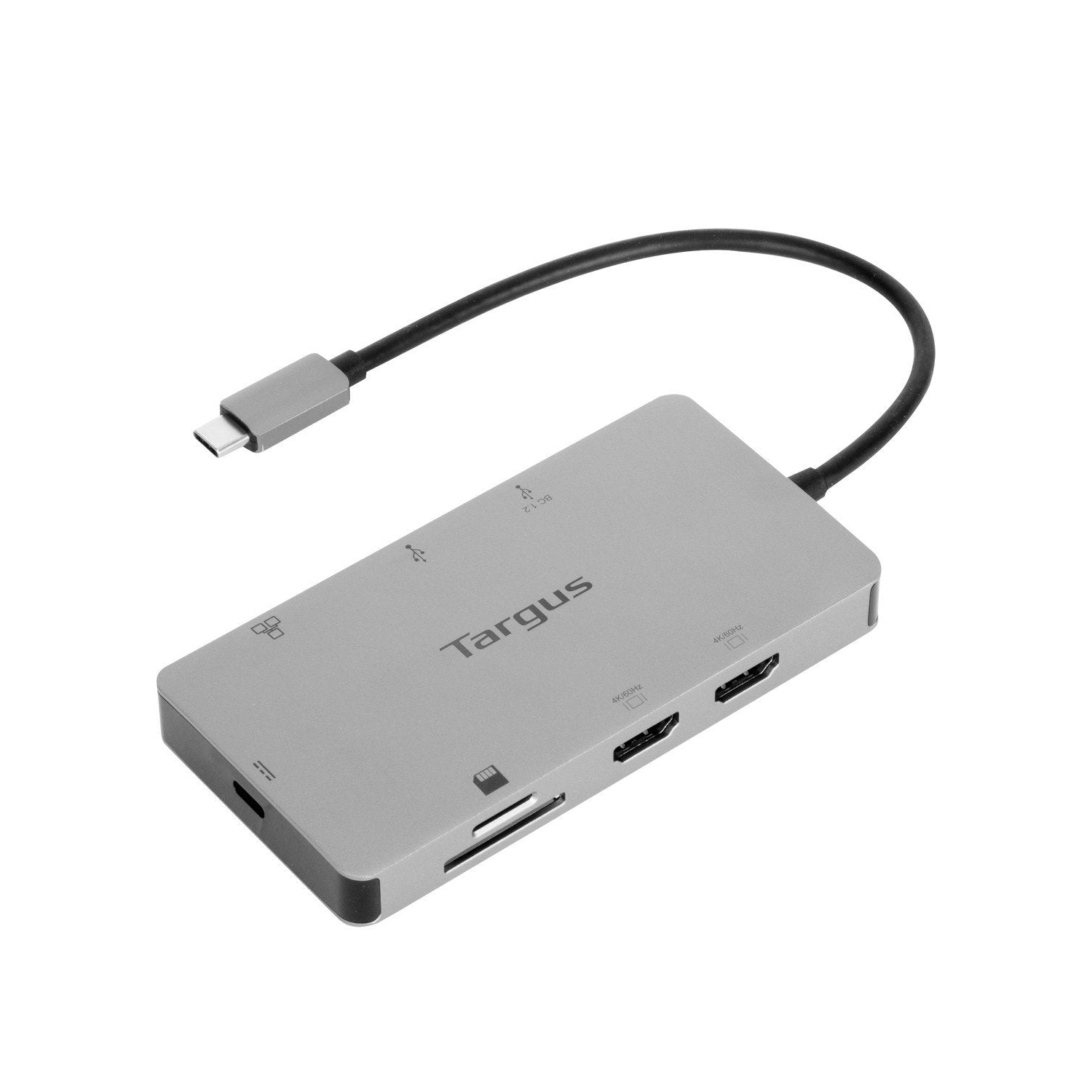 Station d'accueil USB-C à deux ports HDMI 4K de Targus - Argenté