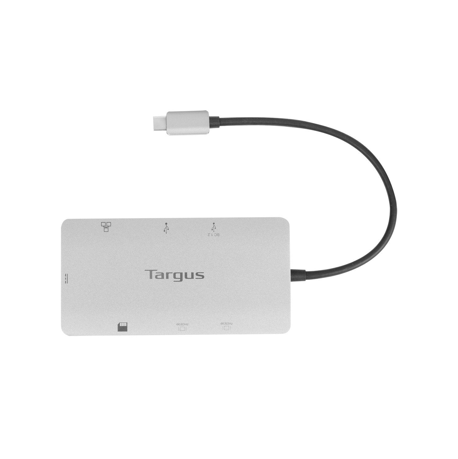 Station d'accueil USB-C à deux ports HDMI 4K de Targus - Argenté