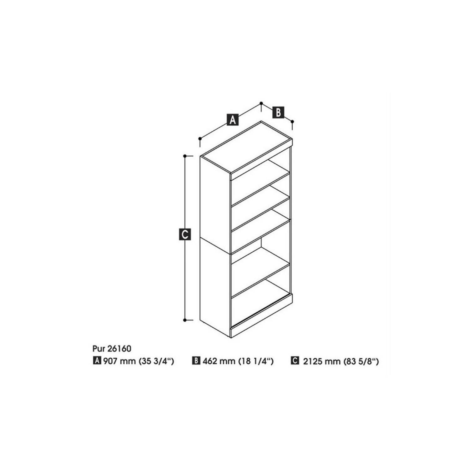 Pur 36" Closet Organizer Storage Unit - White