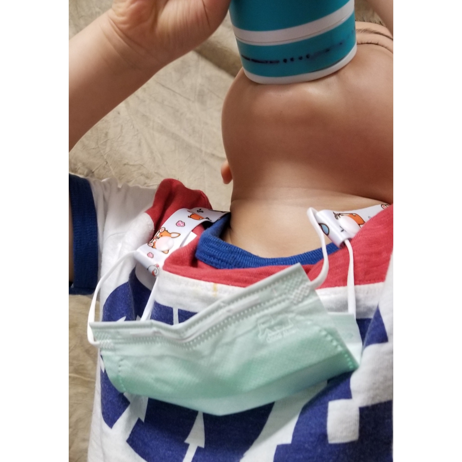 Face Mask Lanyard and Extender with Breakaway - Children - 6 pcs Value Pack