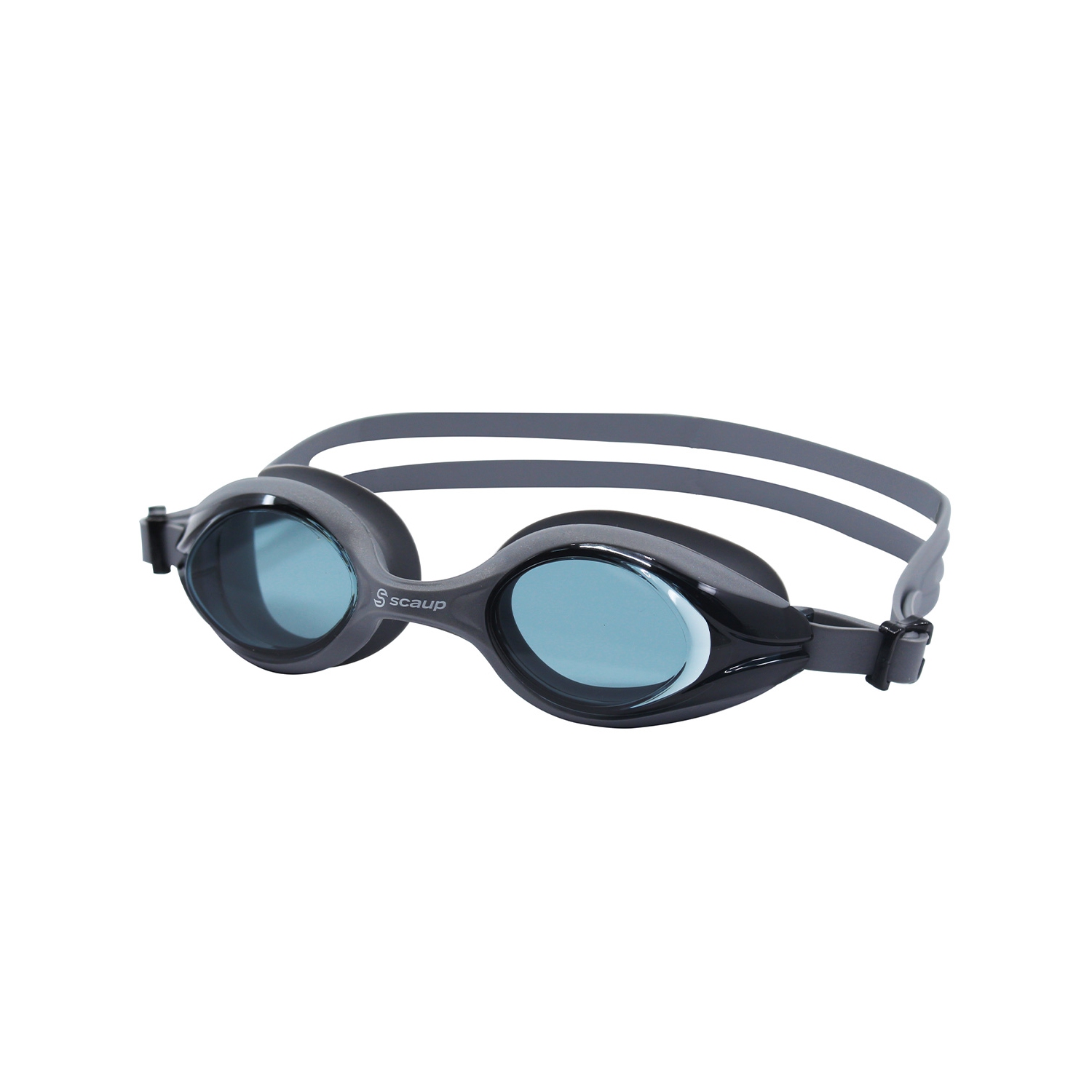 Scaup COMO Leisure Swimming Goggles - Anti-Fog Swim Goggles with UV Protection for Adults, Black