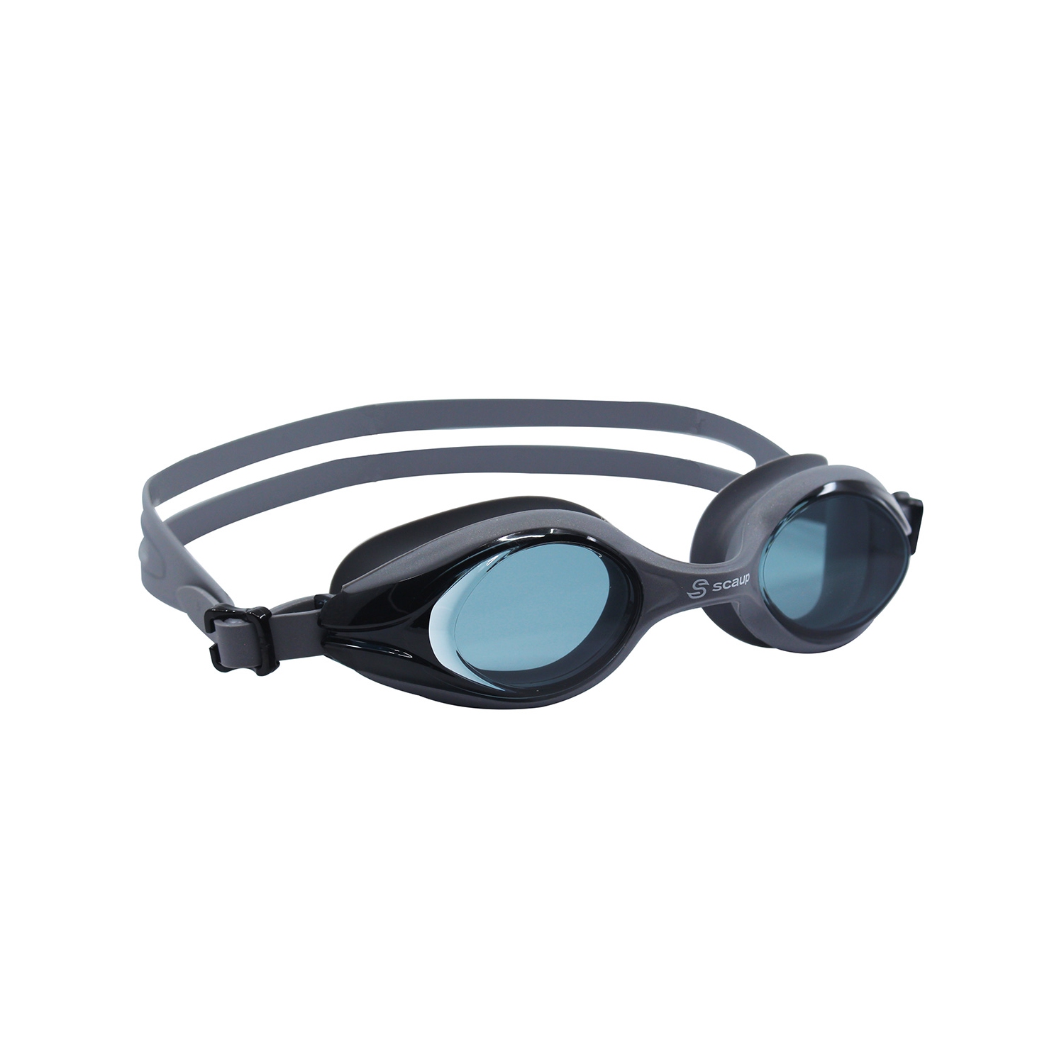 Scaup COMO Leisure Swimming Goggles - Anti-Fog Swim Goggles with UV Protection for Adults, Black