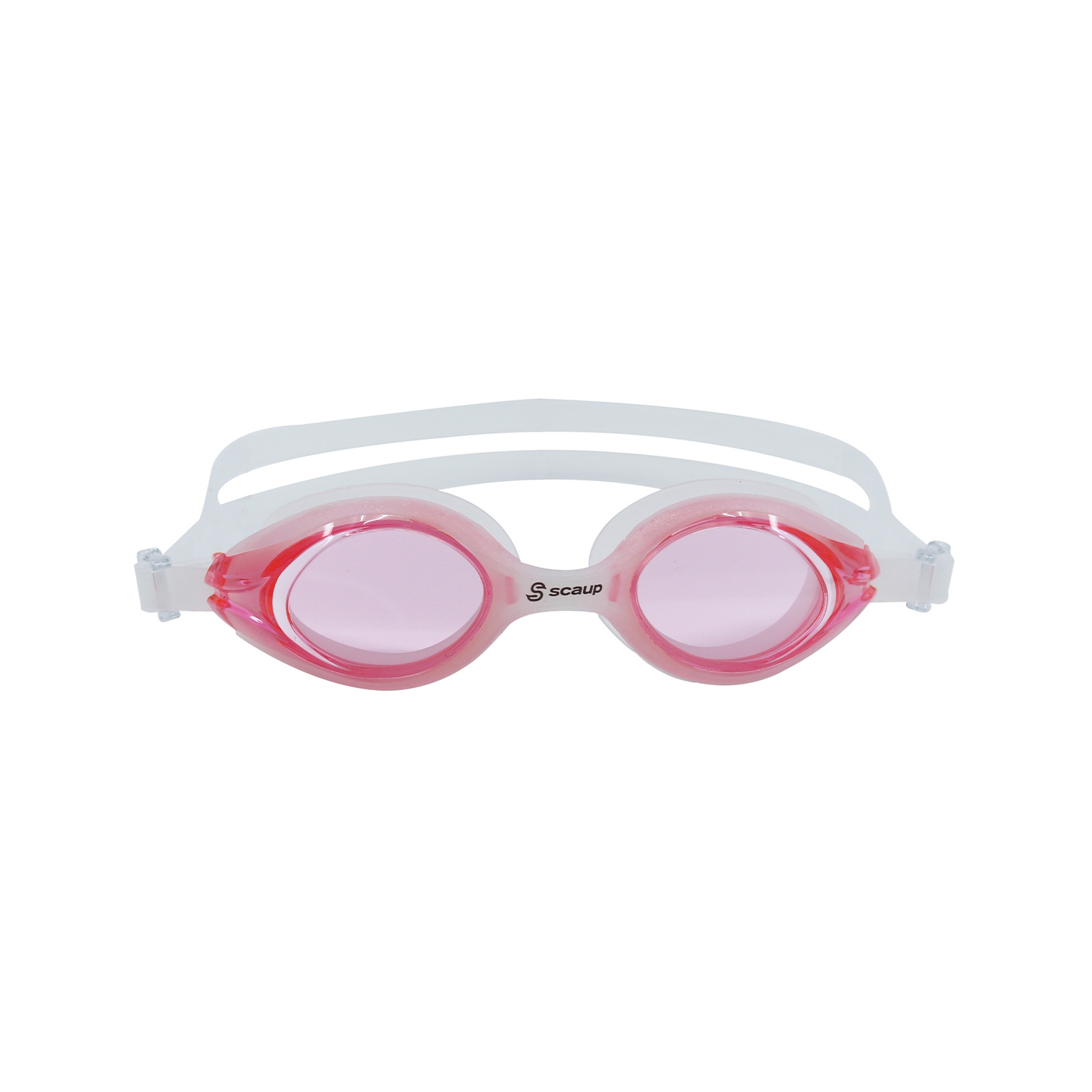 Scaup COMO Leisure Swimming Goggles - Anti-Fog Swim Goggles with UV Protection for Adults, Pink