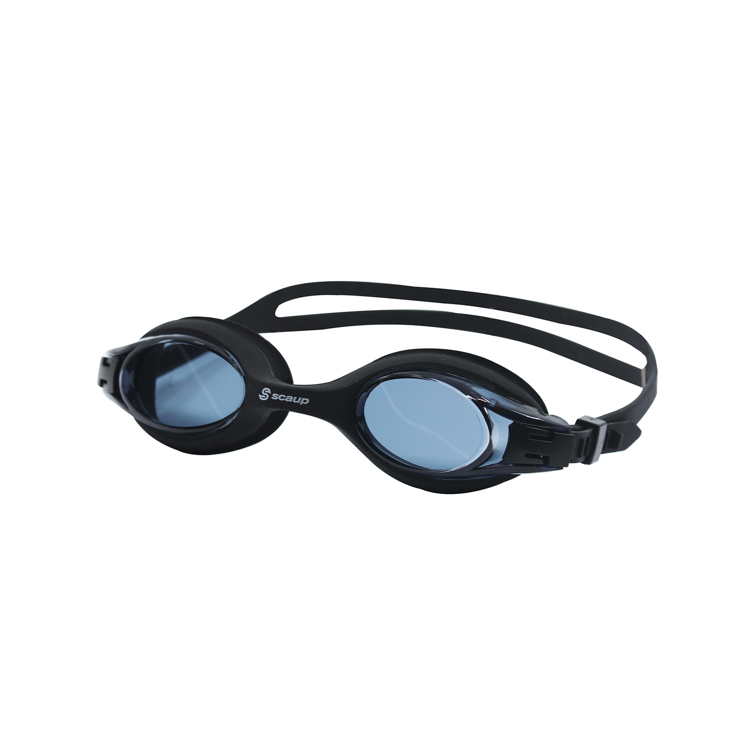Scaup SANDPEARL Leisure Swimming Goggles - Anti-Fog Swim Goggles with UV Protection for Adults, Black