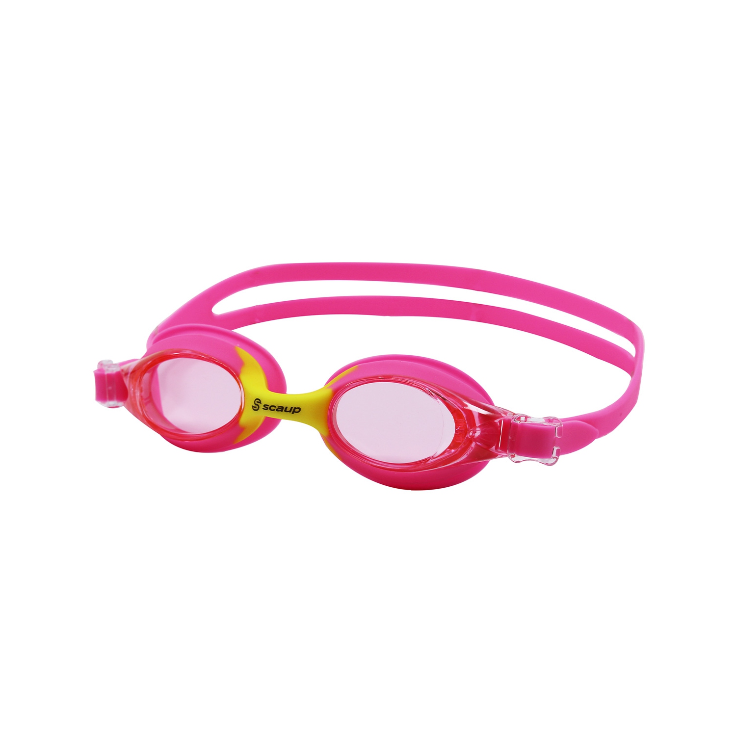 Scaup KAI Kids Swimming Goggles - Anti-Fog Recreational Swim Goggles with UV Protection, Pink