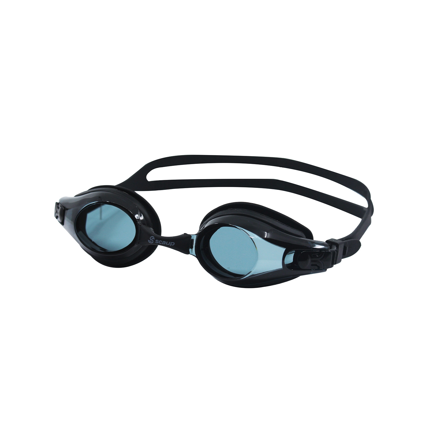Scaup SANDBANKS Kids Swimming Goggles - Anti-Fog Swim Goggles with UV Protection for Kids, Black