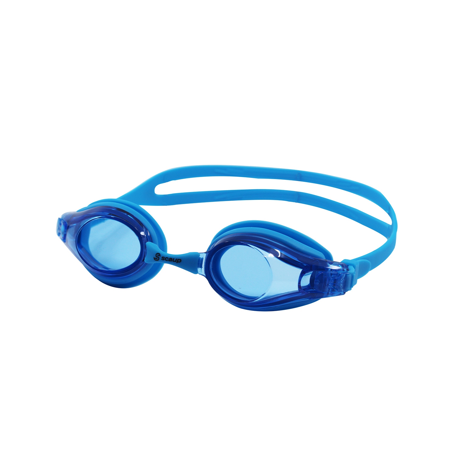 Scaup SANDBANKS Kids Swimming Goggles - Anti-Fog Swim Goggles with UV Protection for Kids, Blue