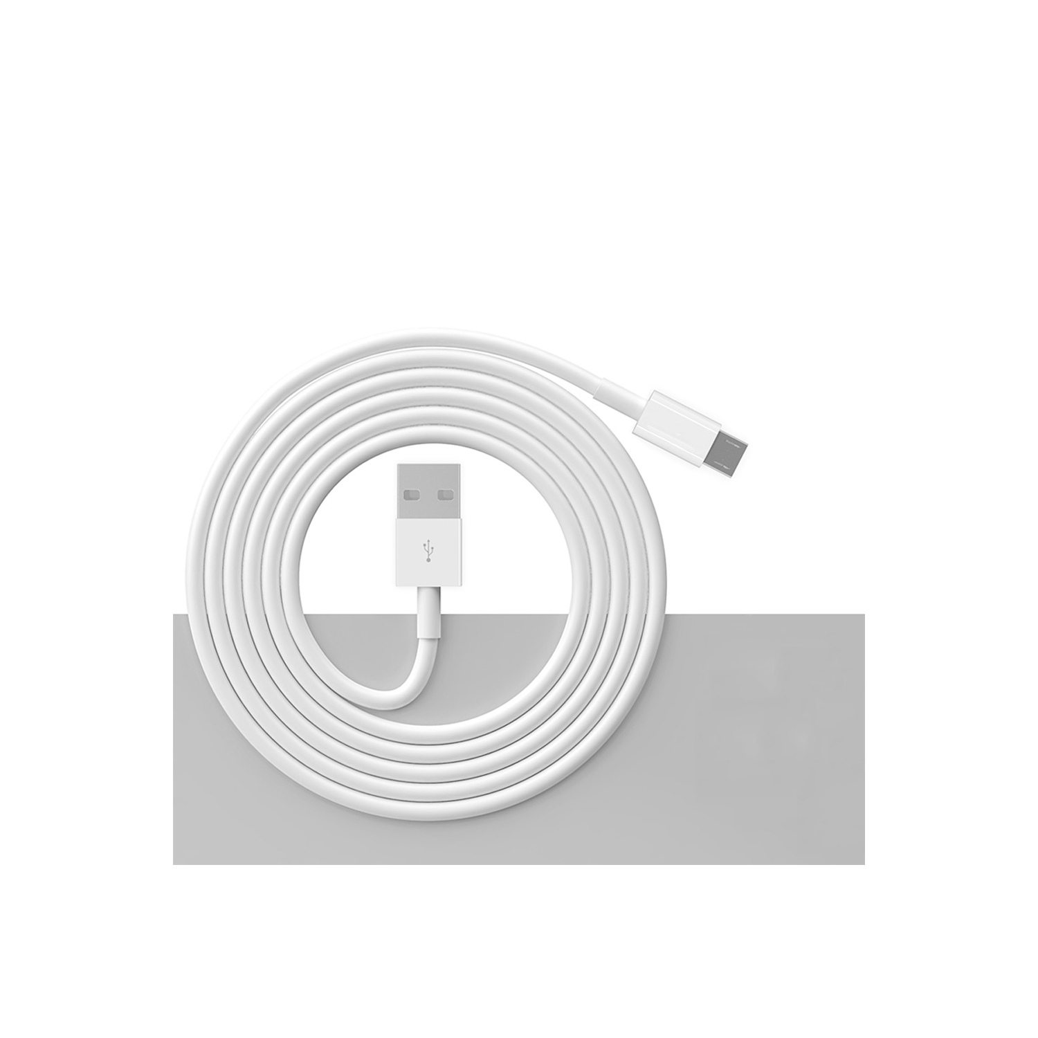 10Ft/3M Micro USB Cables High Speed USB 2.0 A Male to Micro USB White - axGear