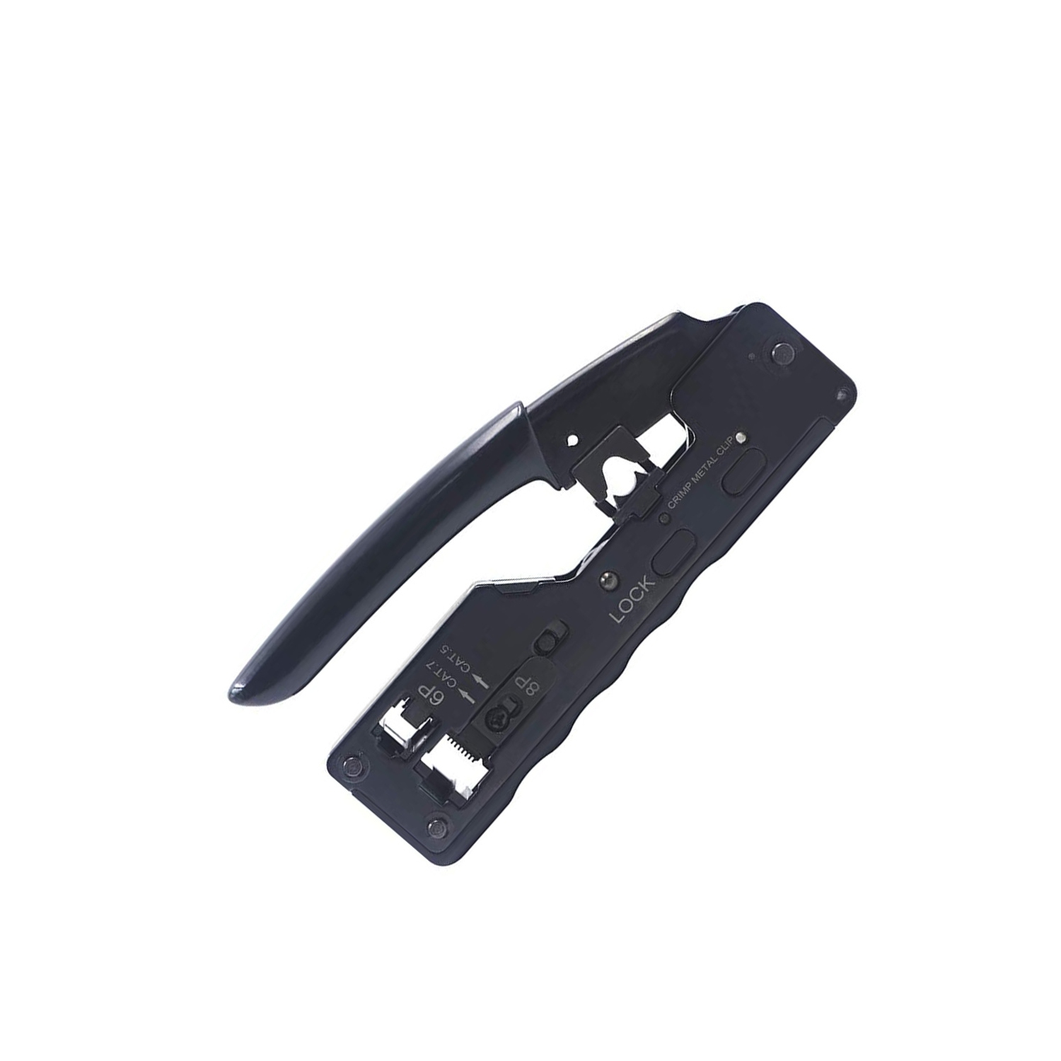 Outil de sertissage de câble Ethernet de réseau RJ45 RJ11 RJ12 Pince à sertir modulaire compacte - axGear